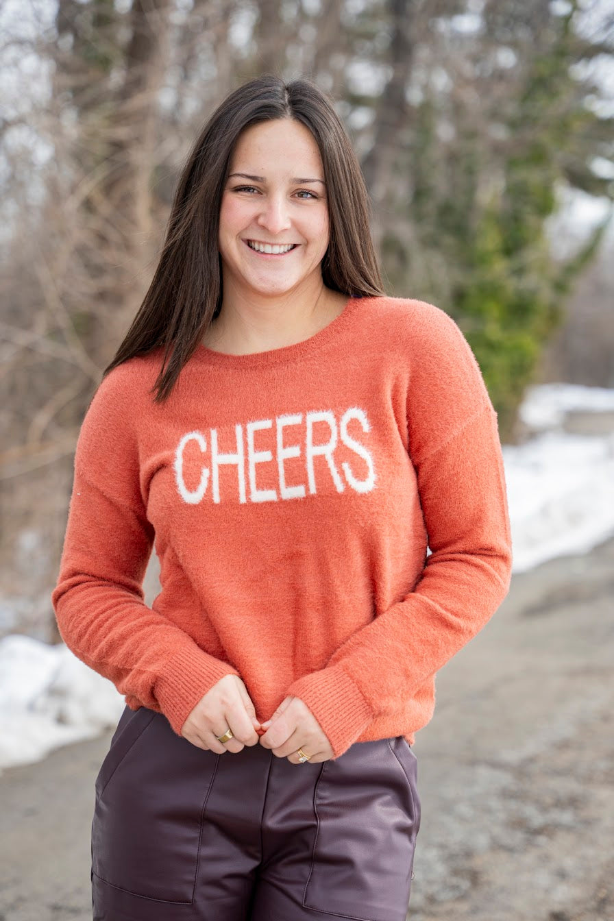 Cheers Graphic Pullover