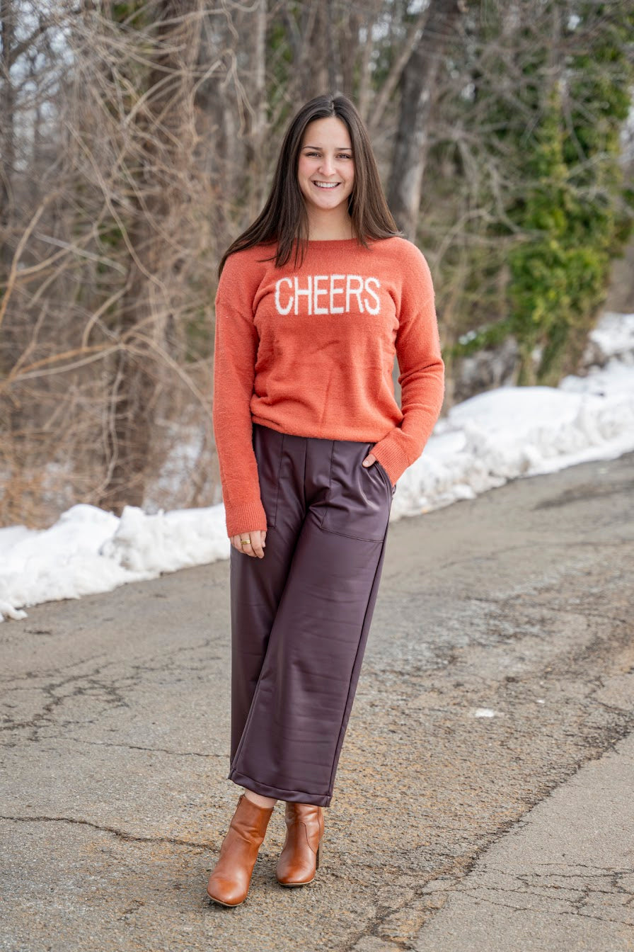 Cheers Graphic Pullover