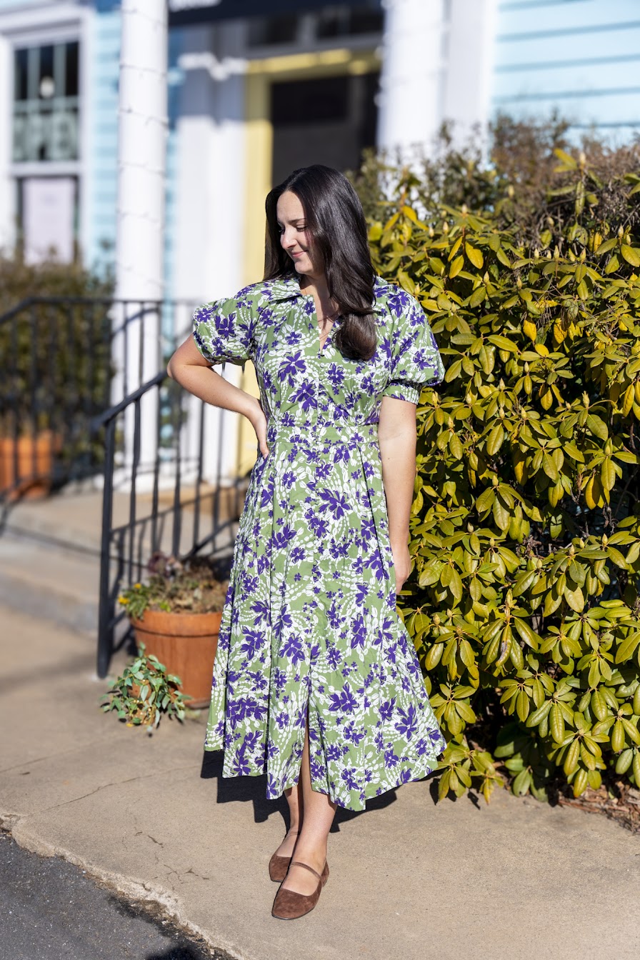Zoisite Floral Dress