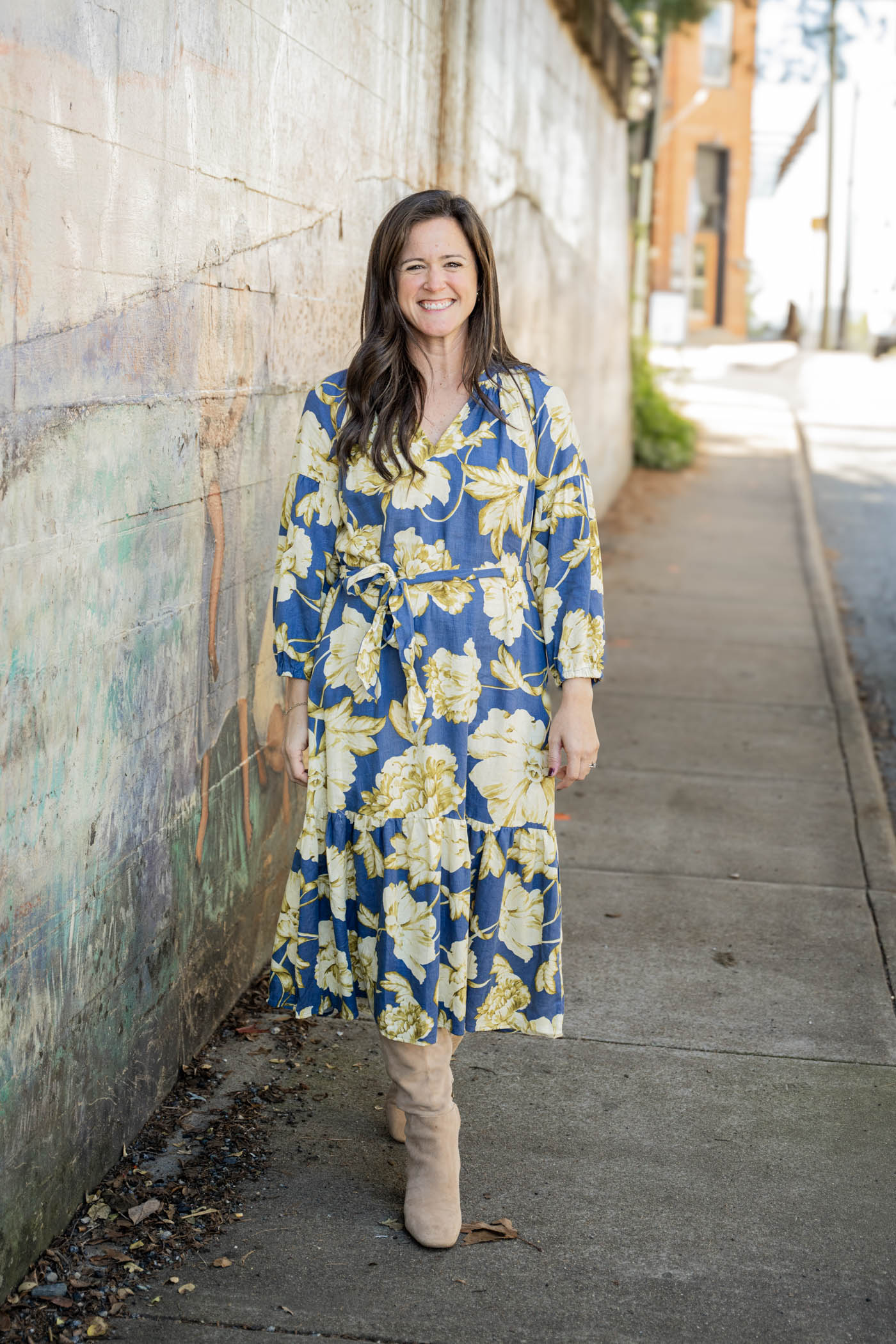 Angel Floral Maxi Dress
