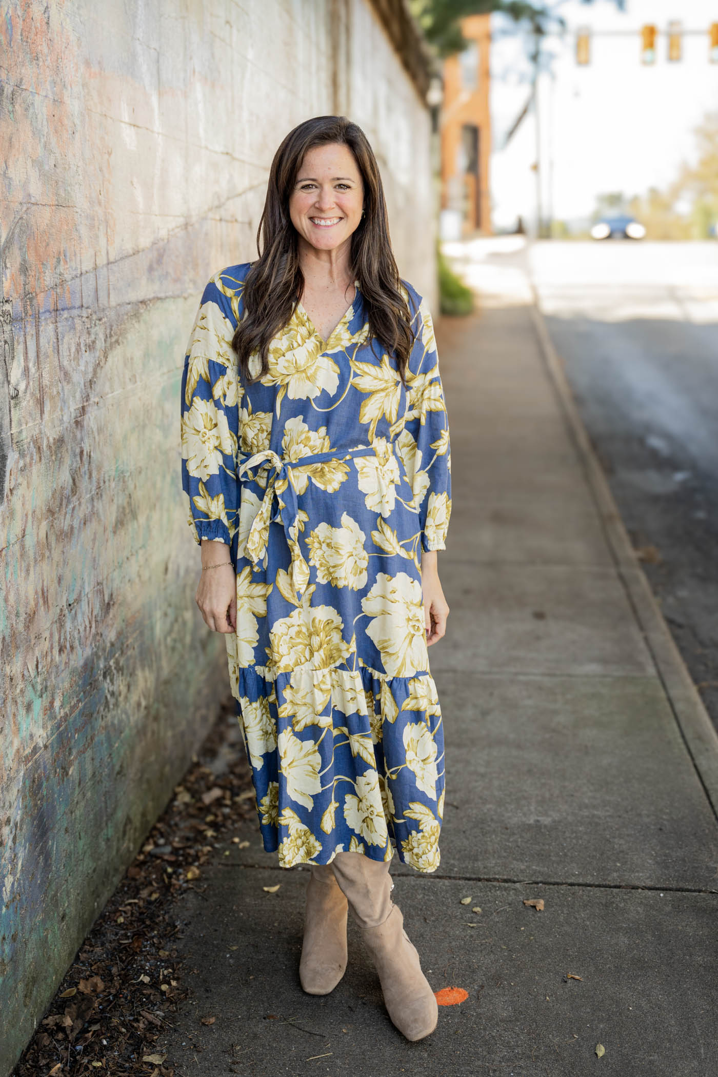 Angel Floral Maxi Dress