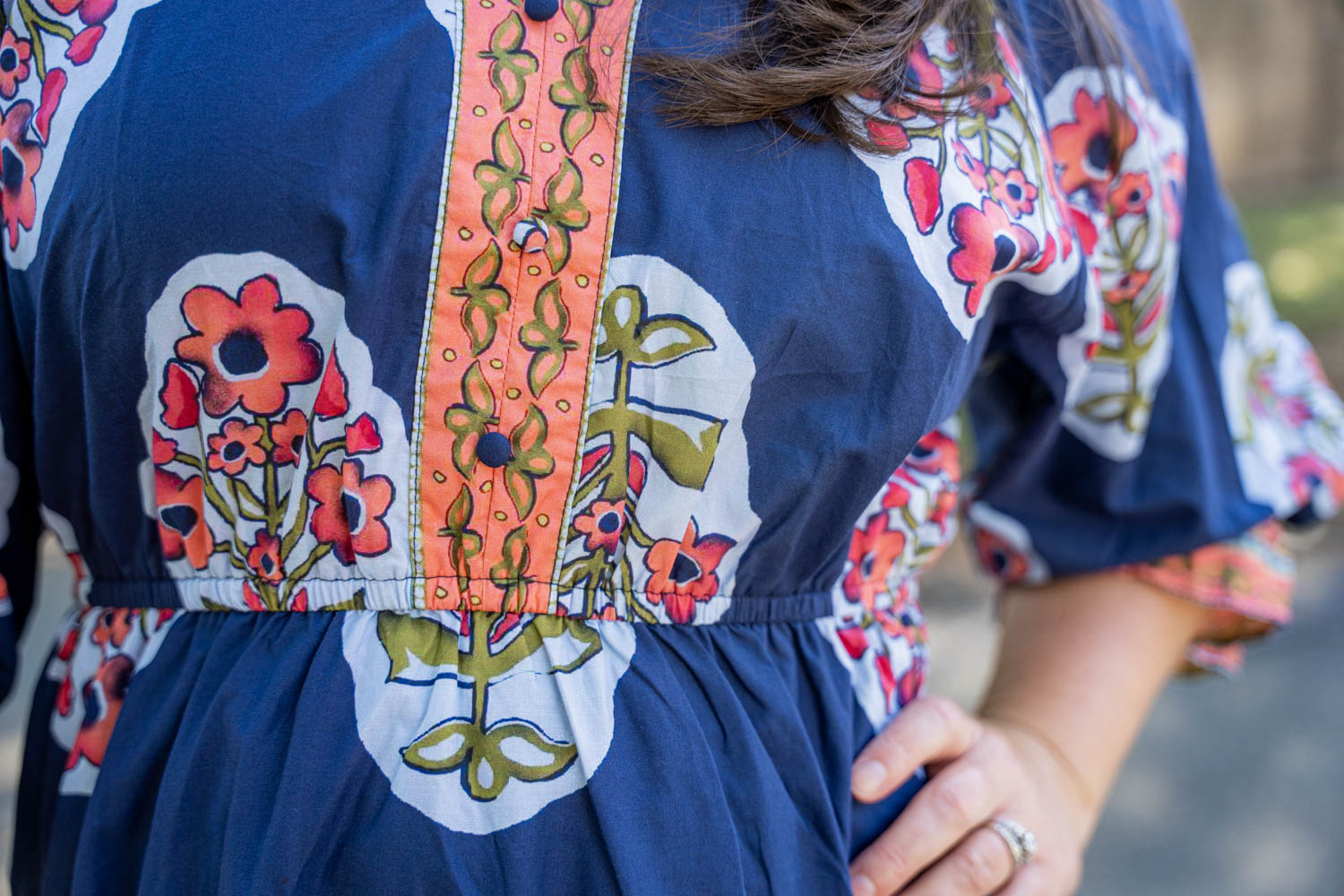 Bella Mix Midi Dress