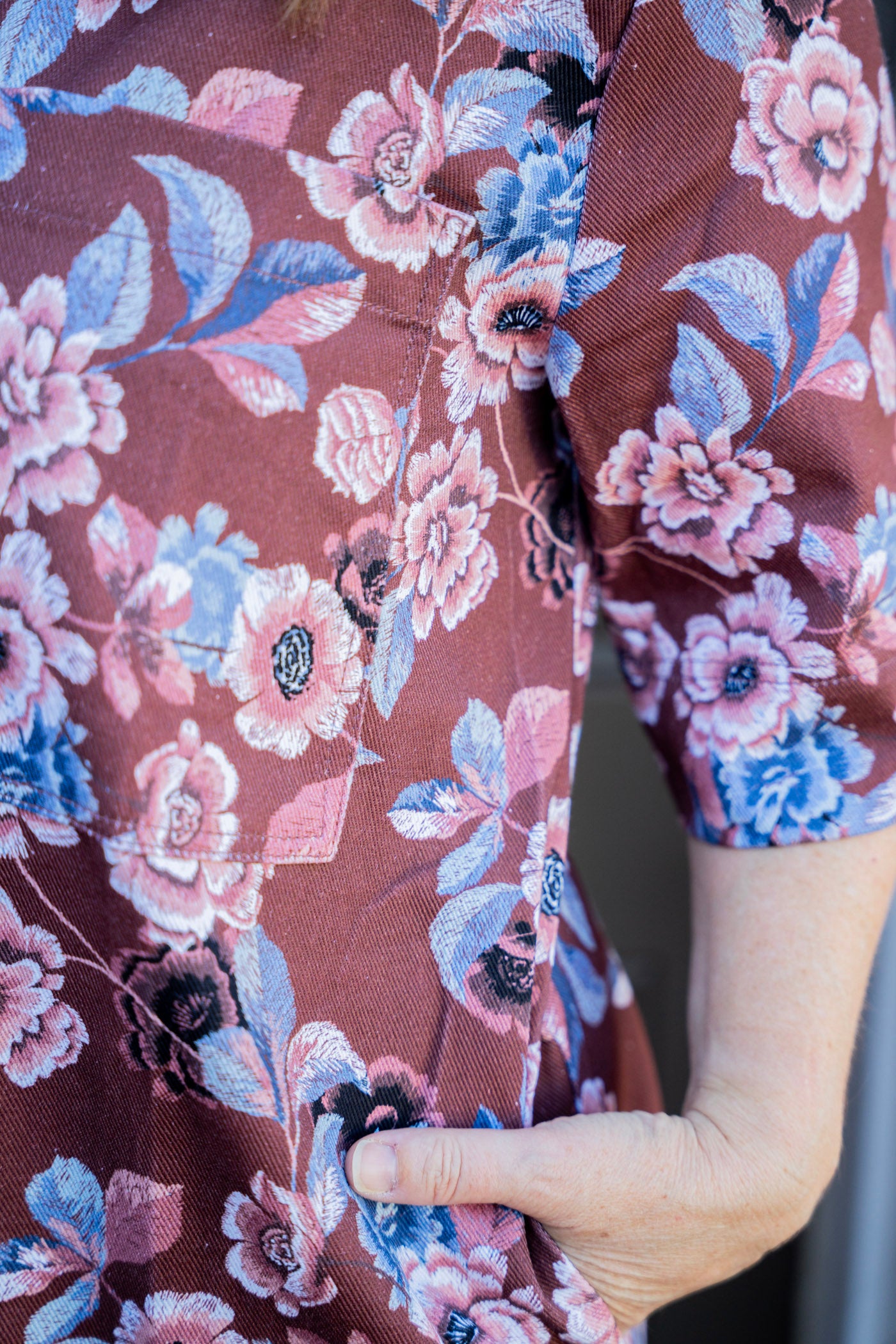 Angie Floral Shift Dress