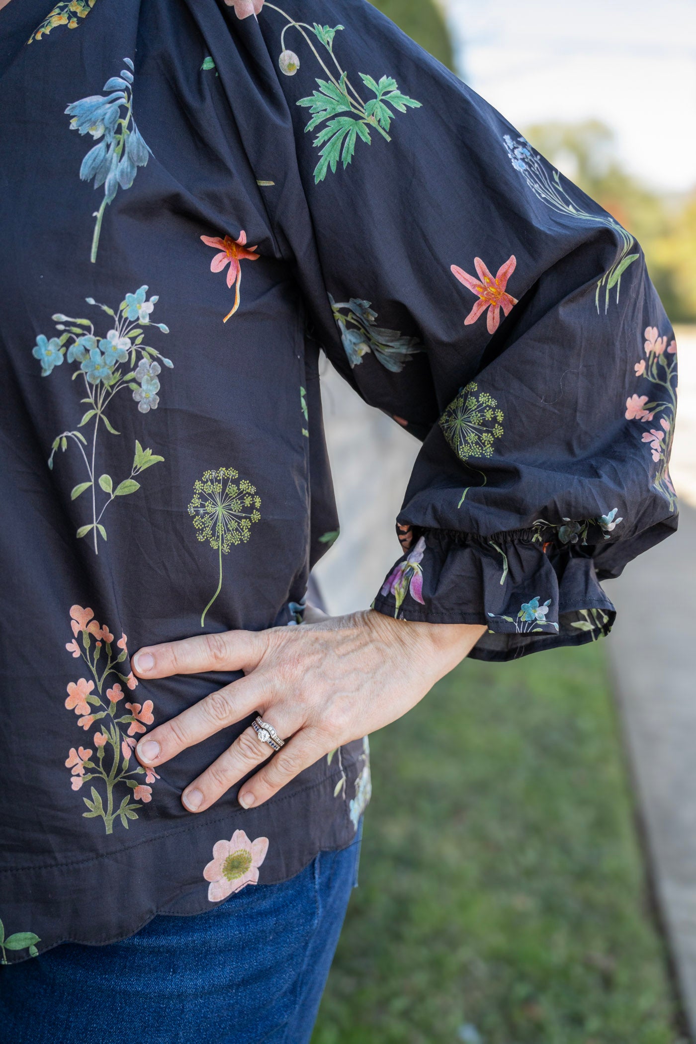 Wildflowers in Fall Blouse