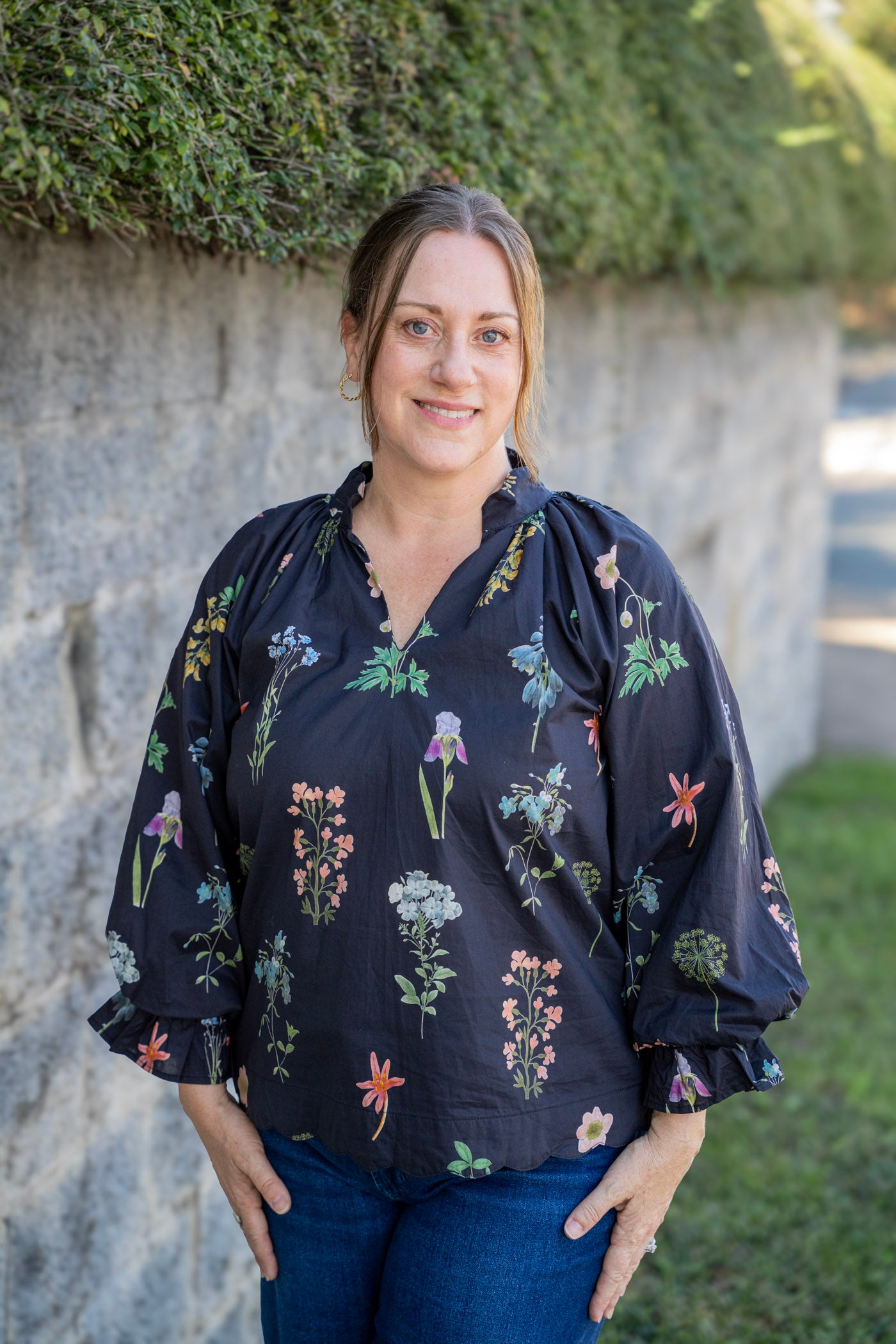 Wildflowers in Fall Blouse