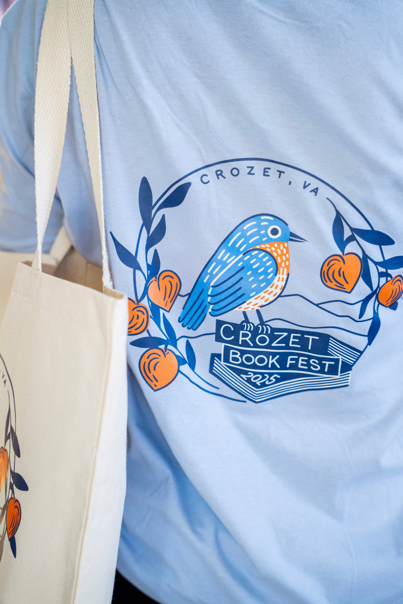 Crozet Book Fest Tee Shirts