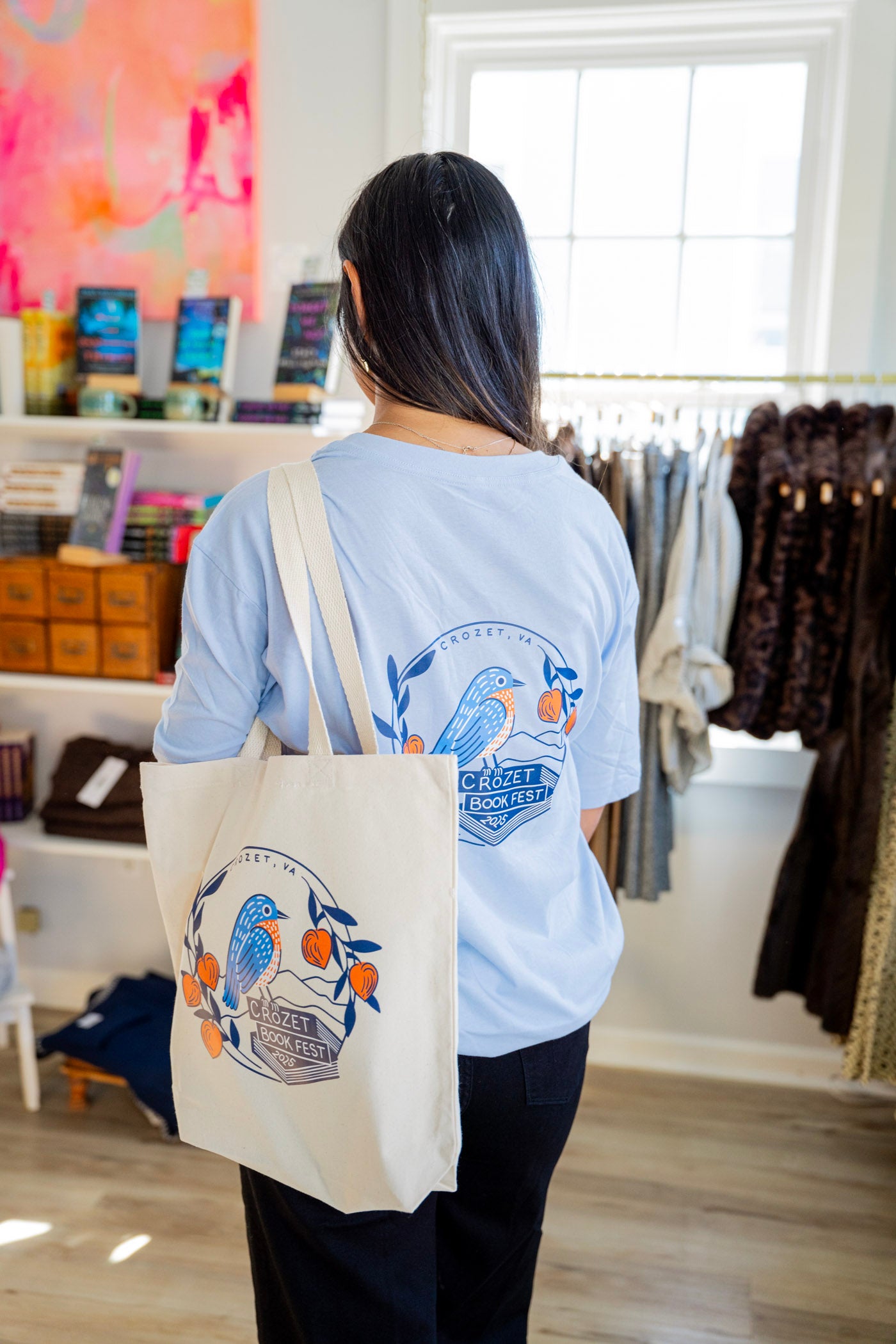 Crozet Book Fest Tee Shirts