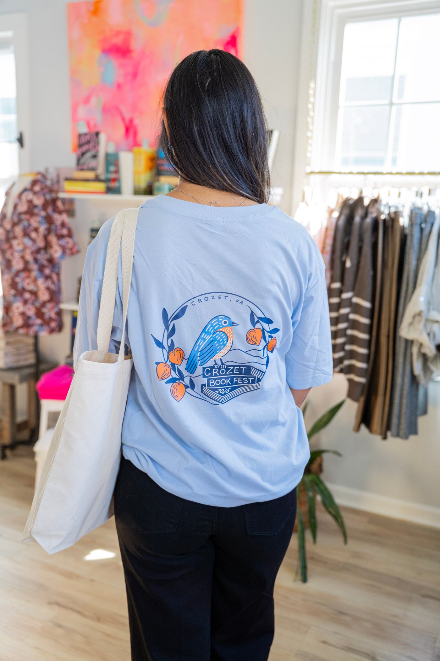 Crozet Book Fest Tee Shirts