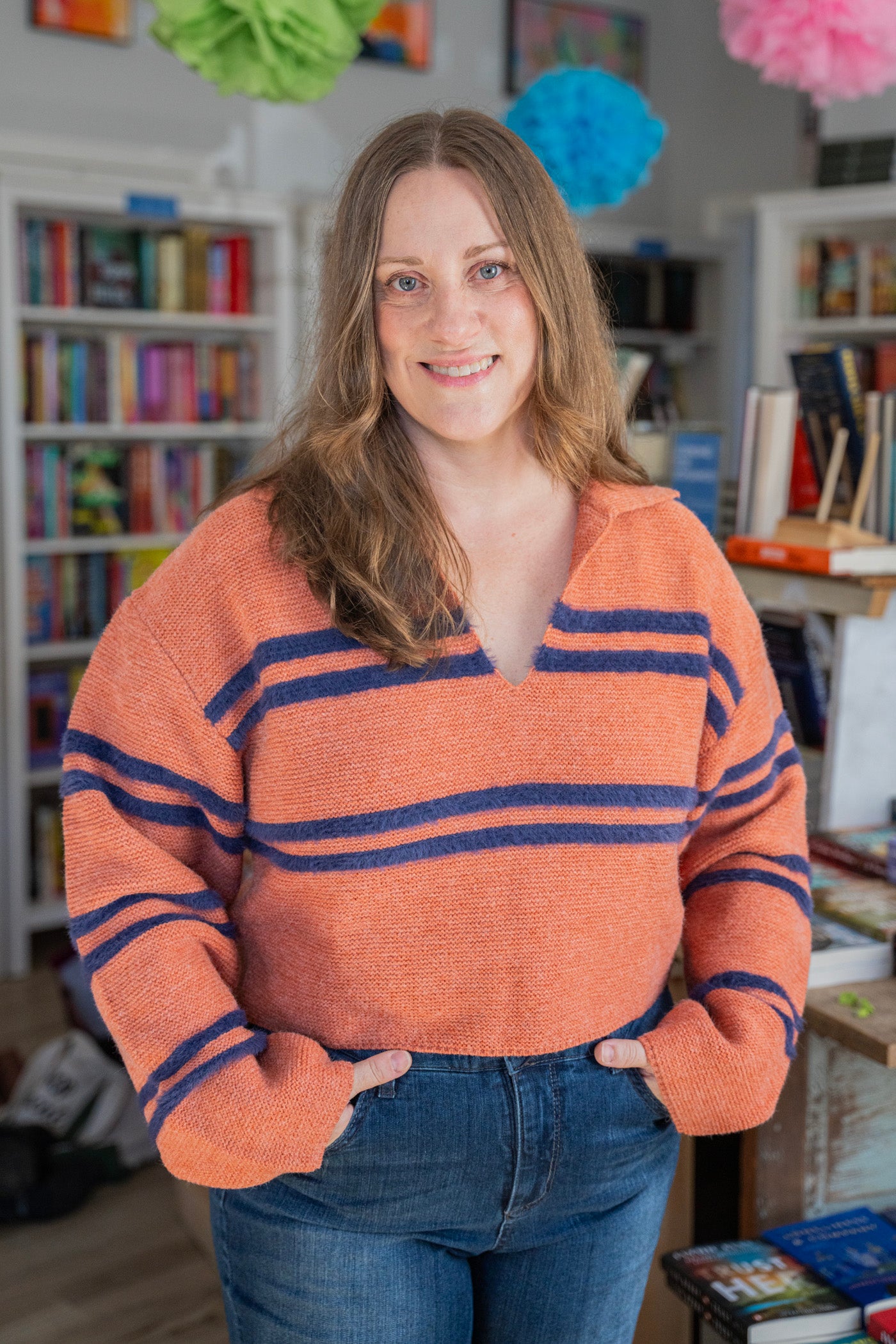 The Home Team Collared Sweater