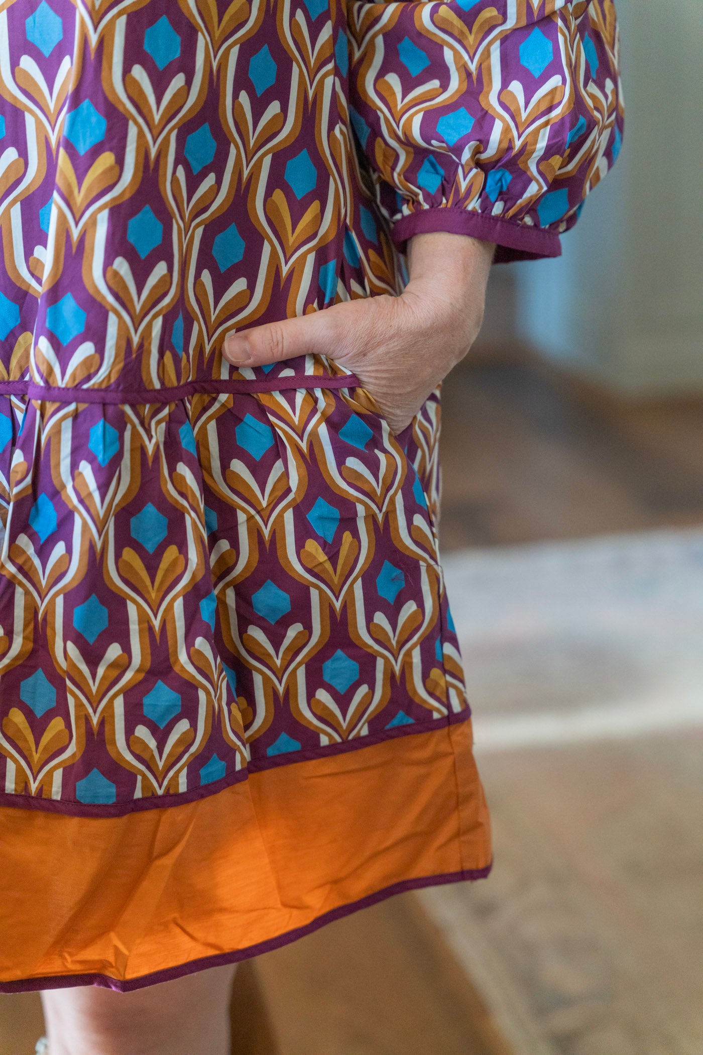 The Mosaic Mini Dress