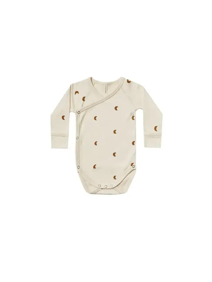 Unisex Long Sleeve Onesie- Moon