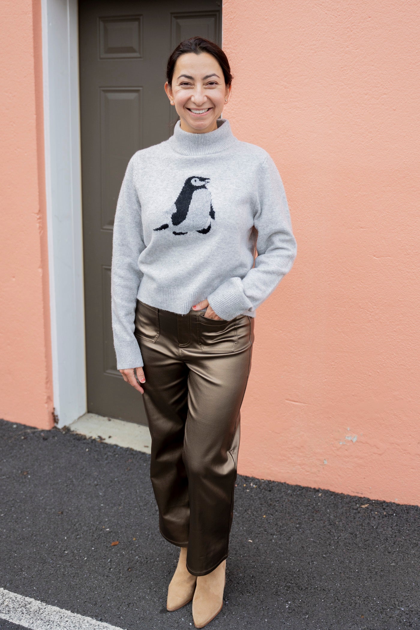 Xanthe Penguin Pullover