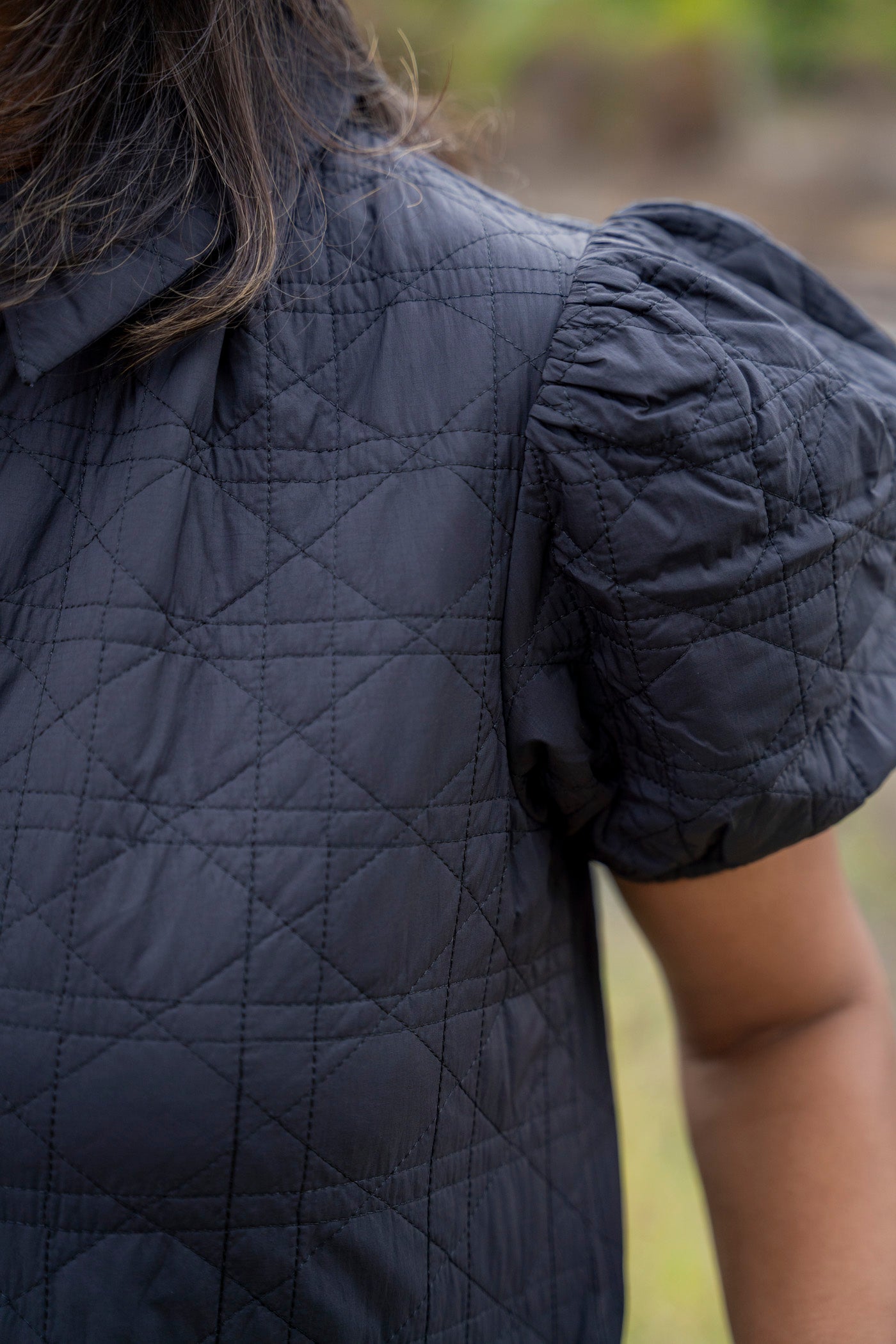 Quilted Mini Dress
