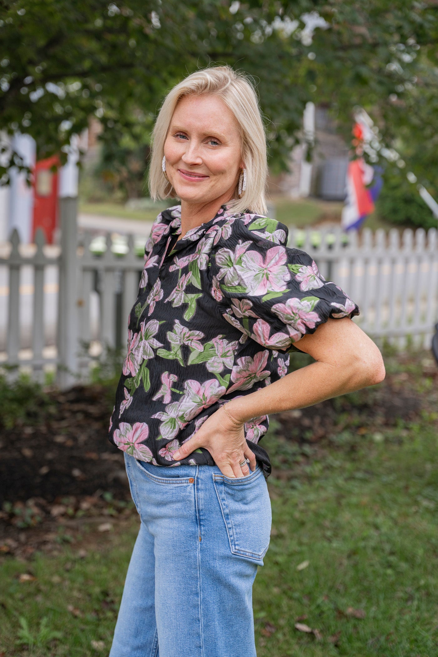 Elsinore Floral Blouse