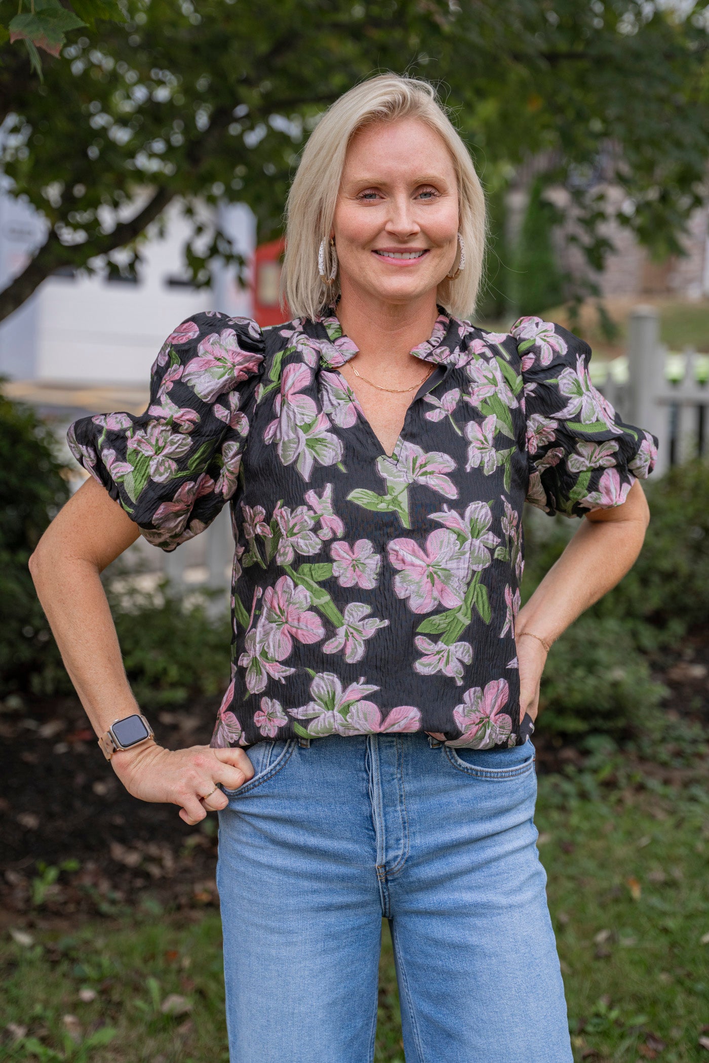 Elsinore Floral Blouse