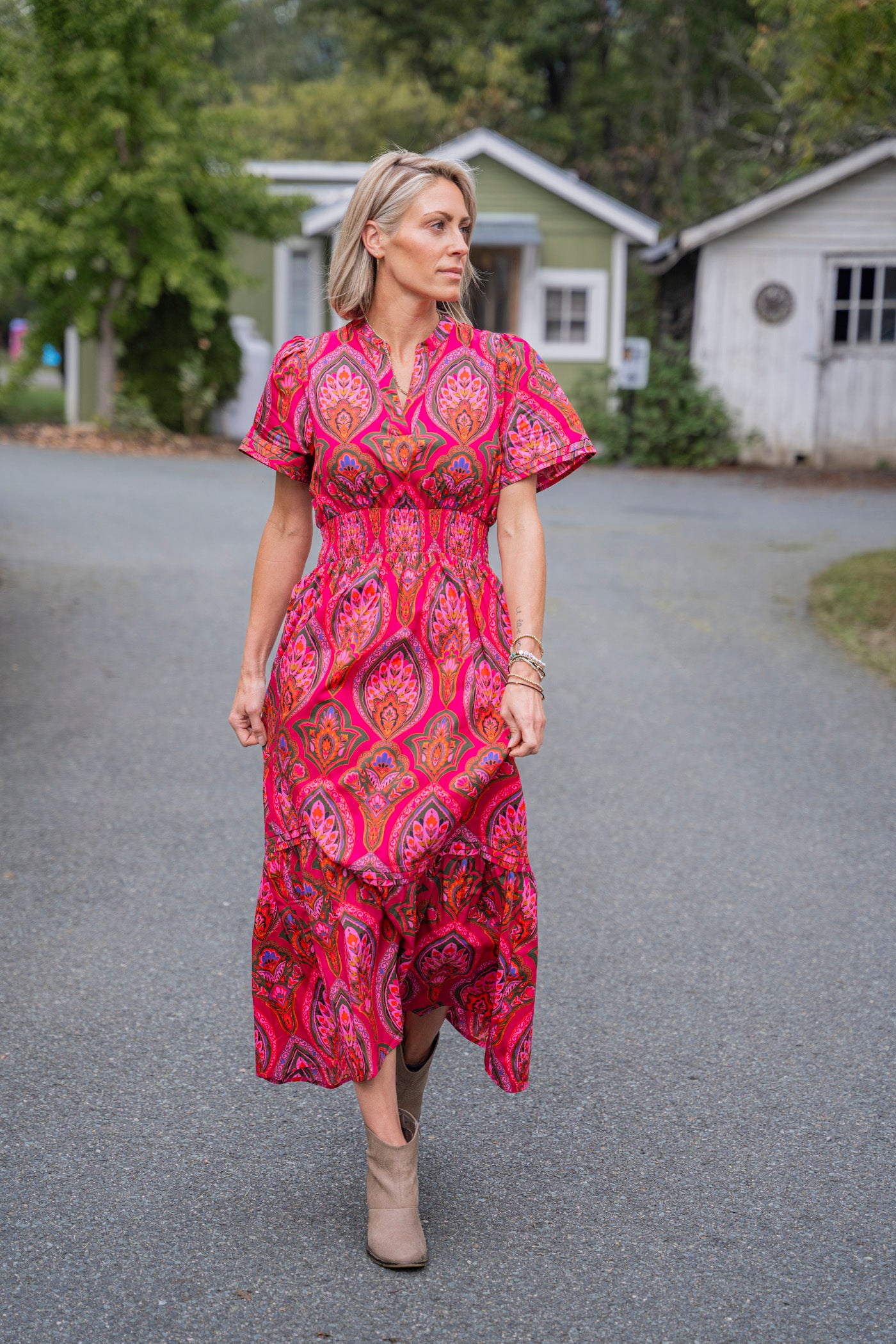 Azura Floral Maxi Dress