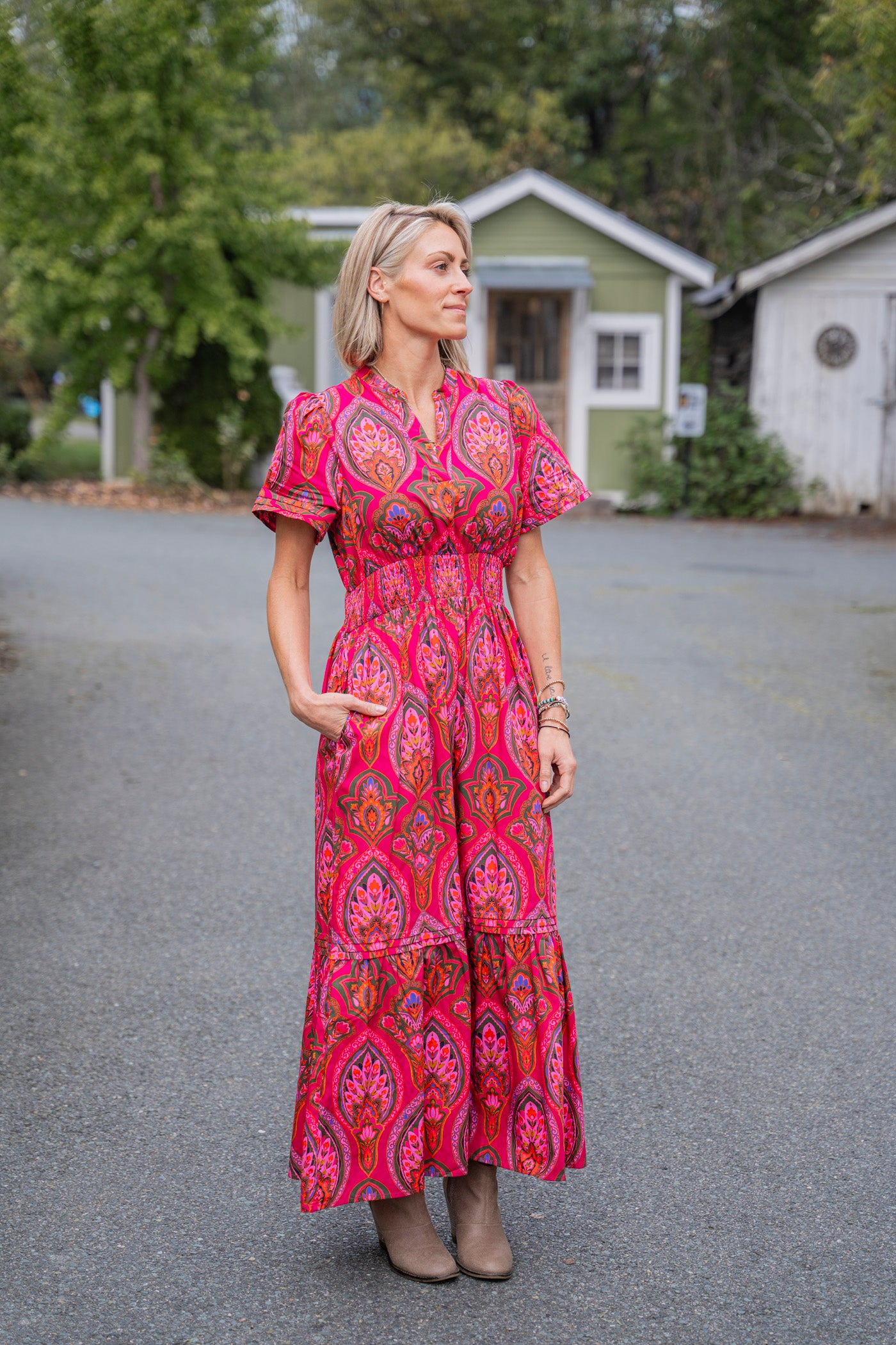 Azura Floral Maxi Dress