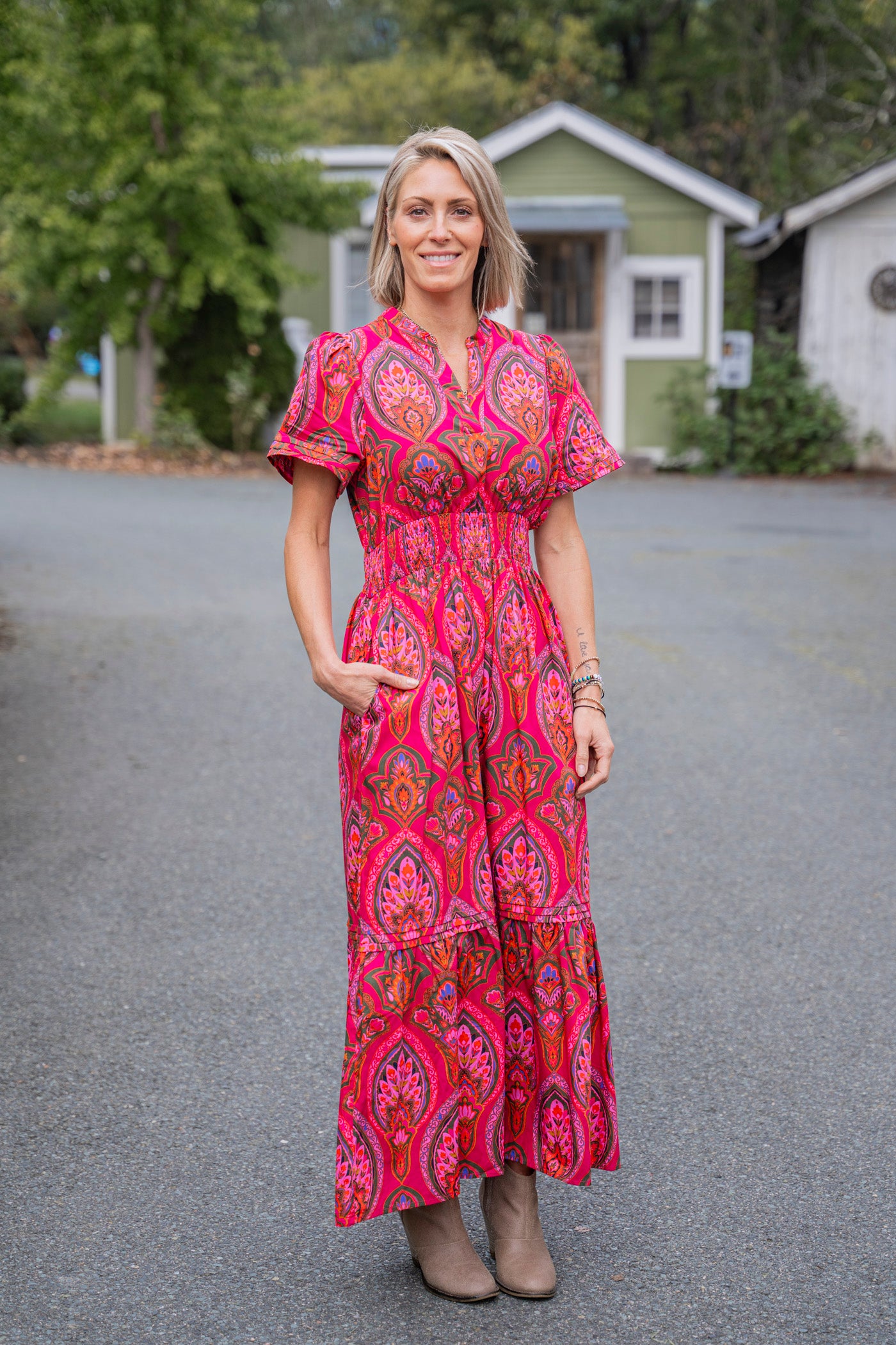 Azura Floral Maxi Dress