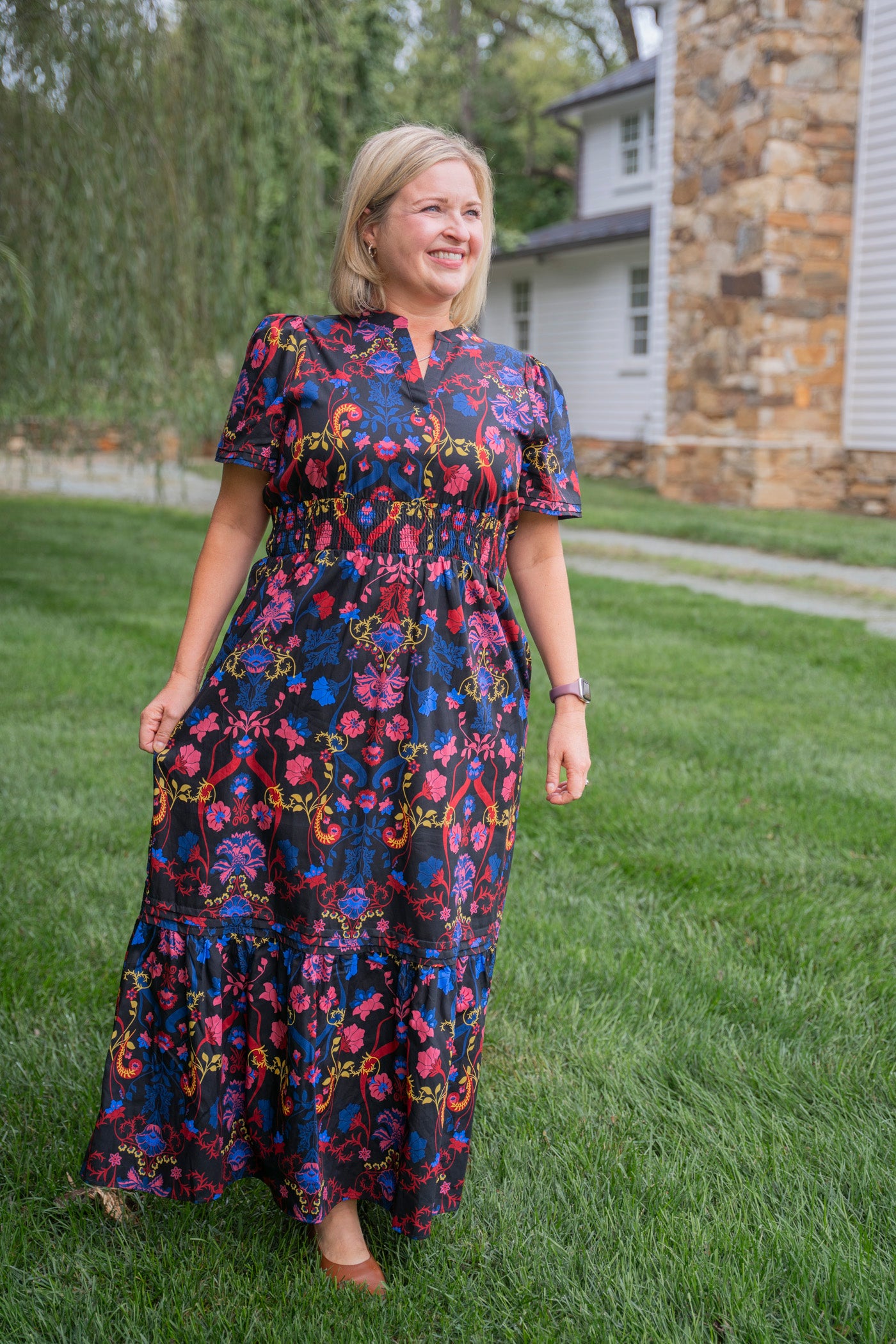 Palmero Poplin Maxi Dress