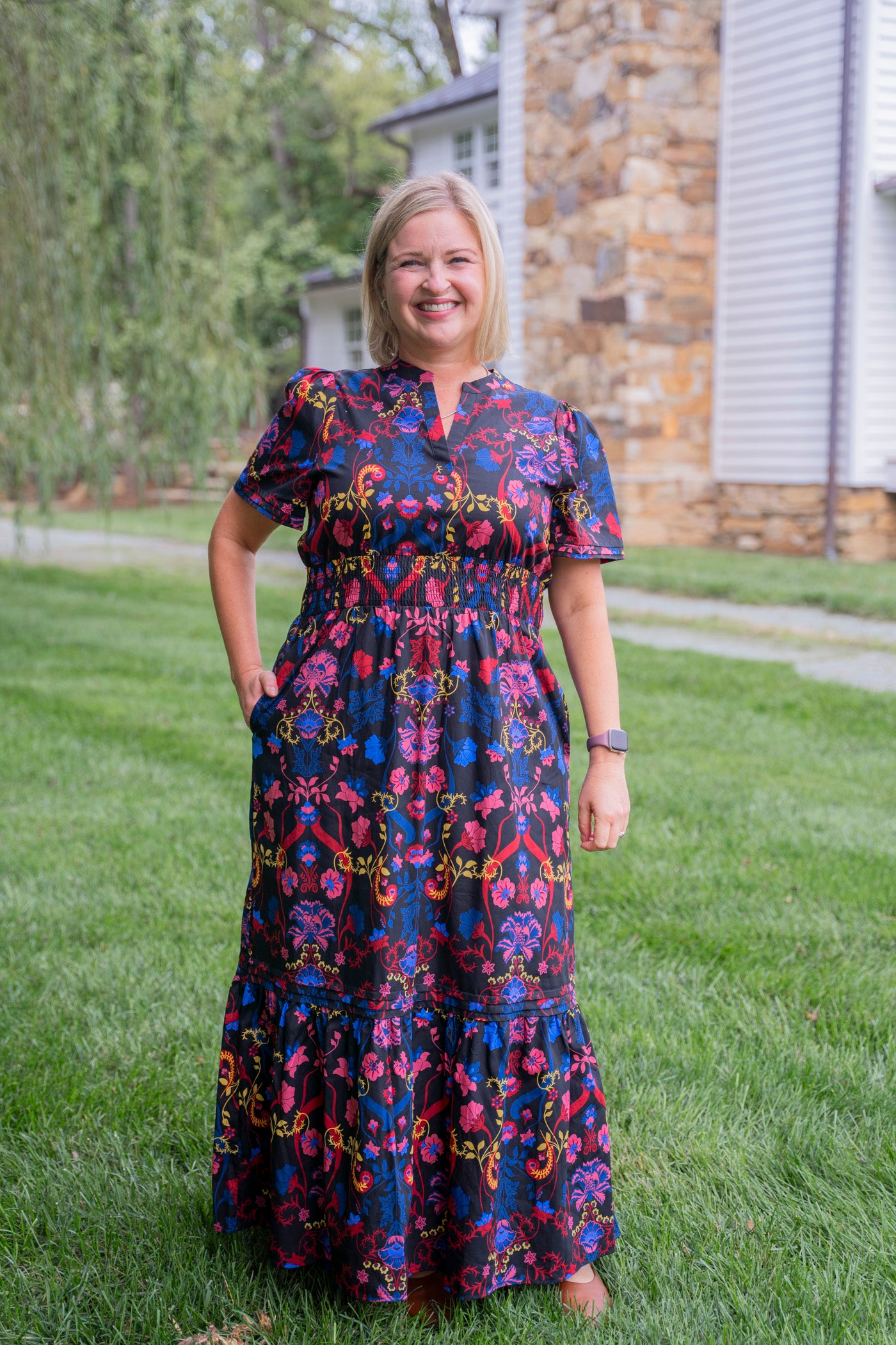 Palmero Poplin Maxi Dress