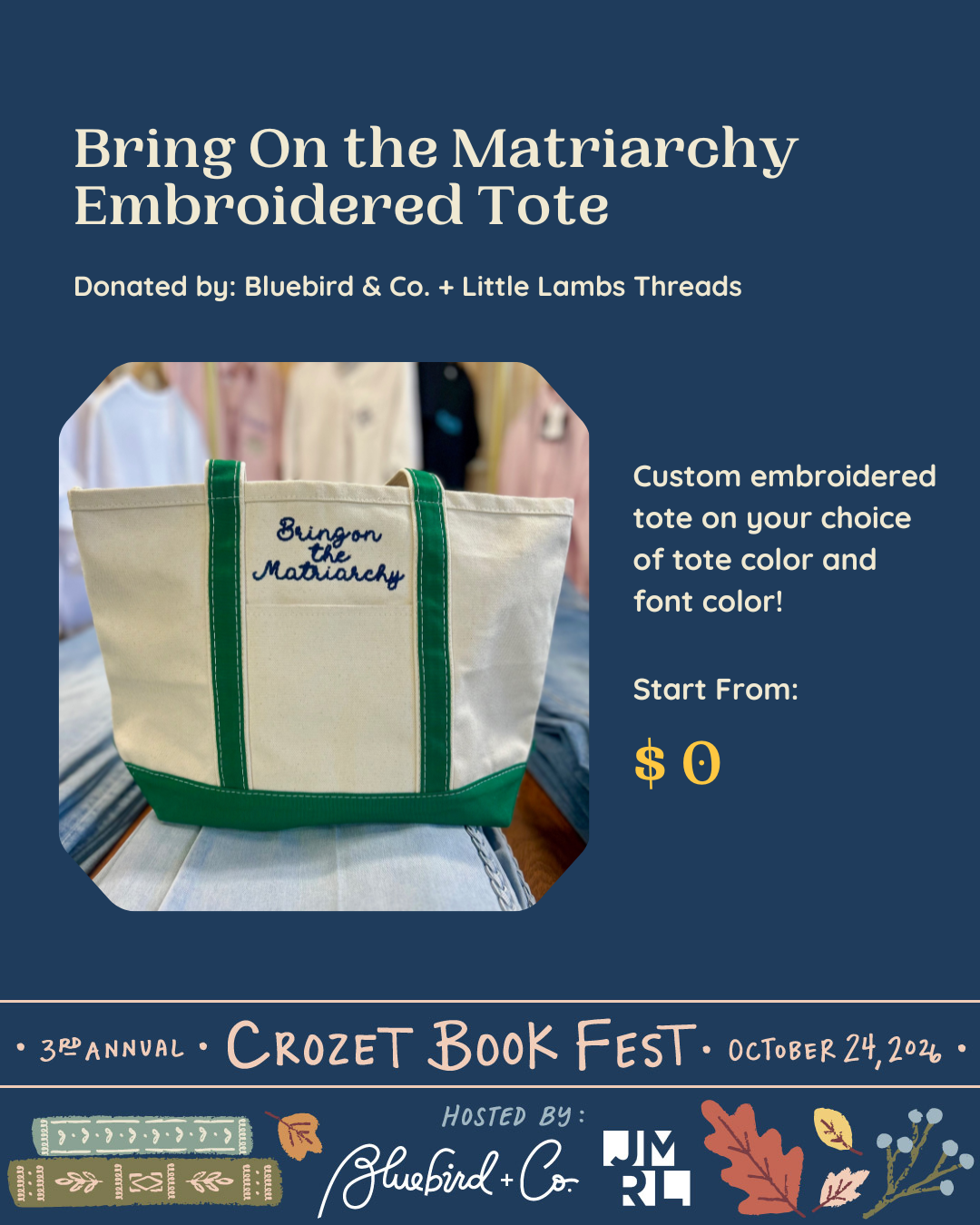 Bring on the matriarchy tote
