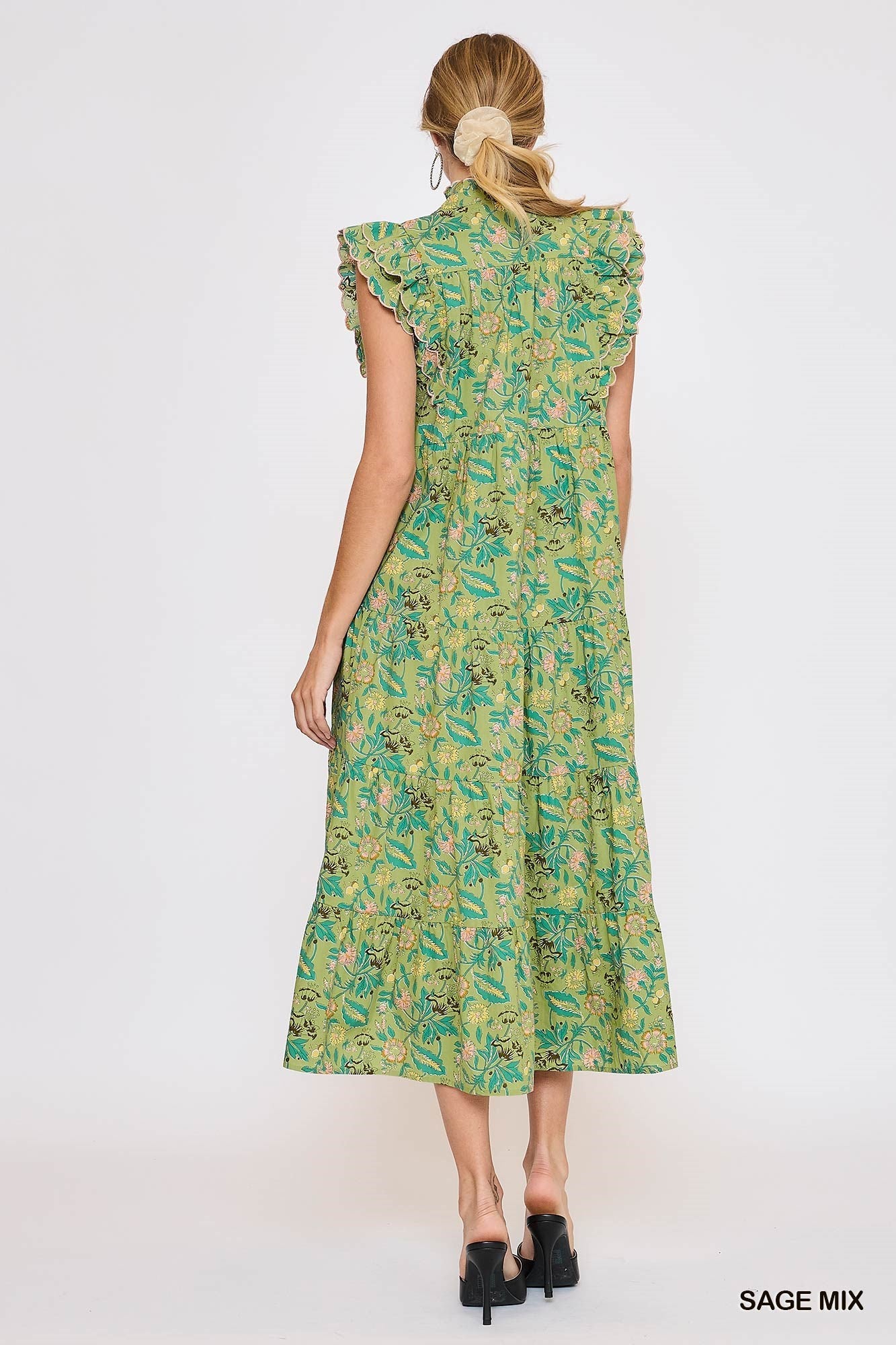 The Garden Party Midi Dress