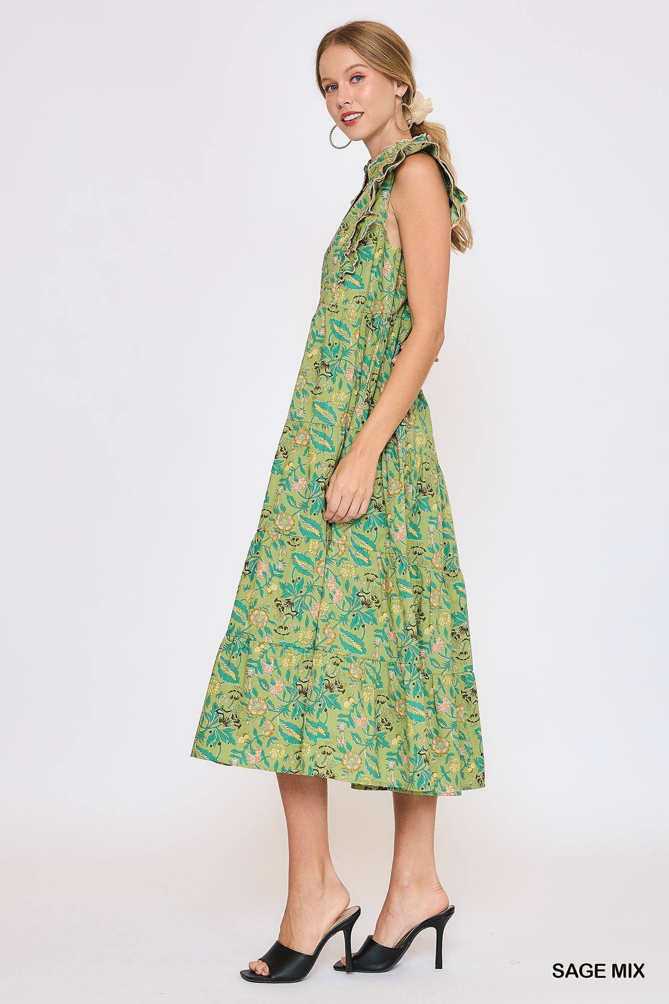 The Garden Party Midi Dress