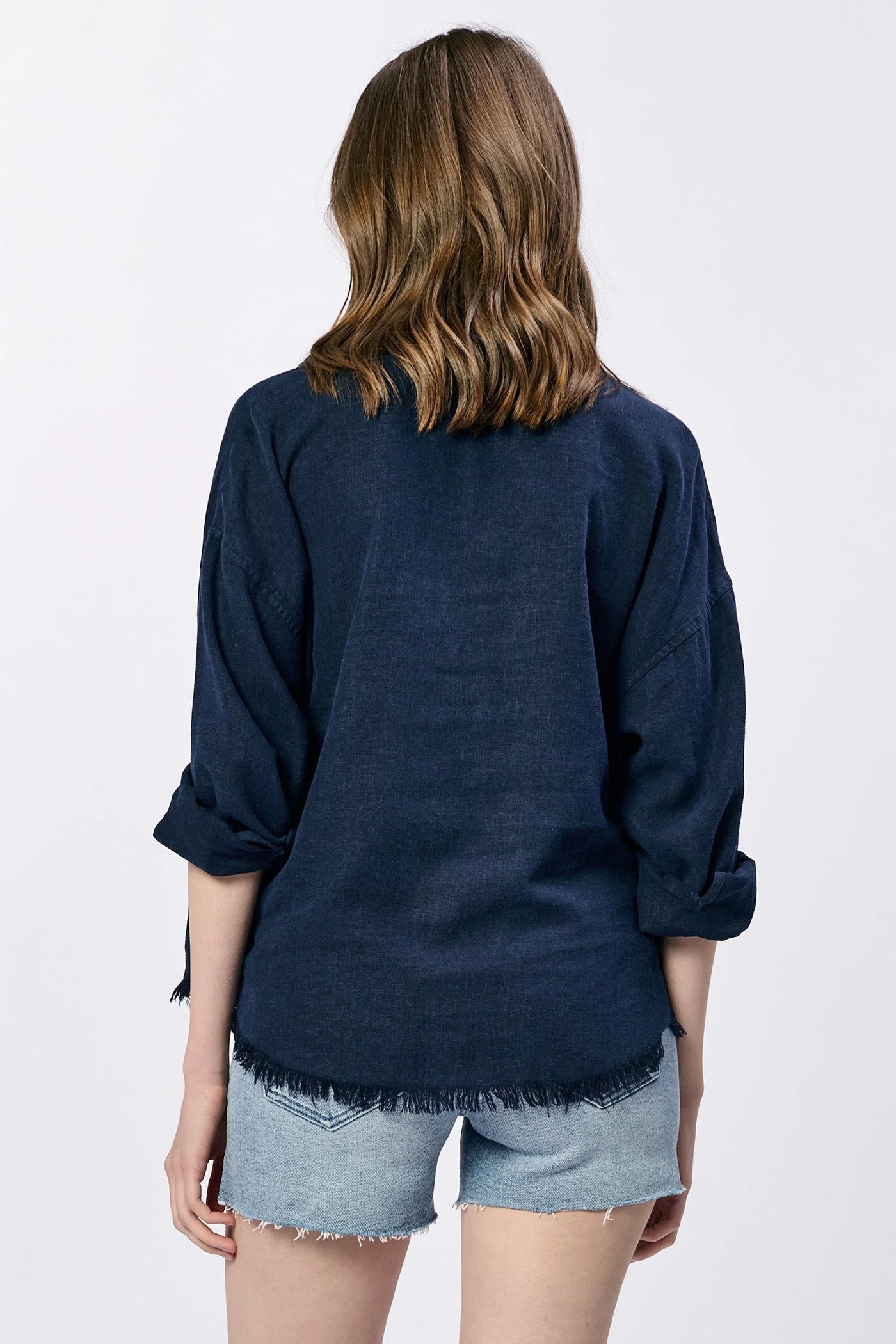 Black Iris Button Down