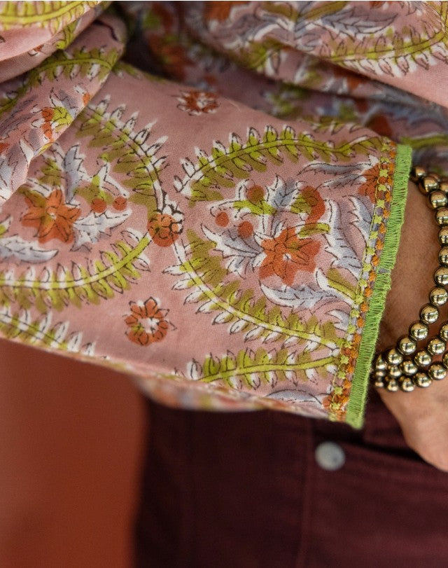 The Rosewood Vine Blouse
