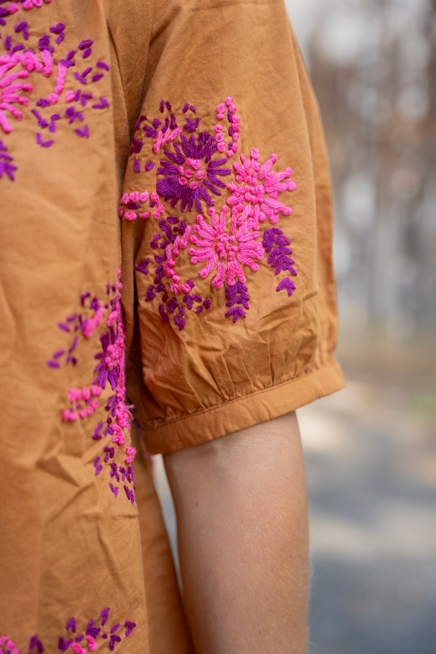Nita Copper Blouse