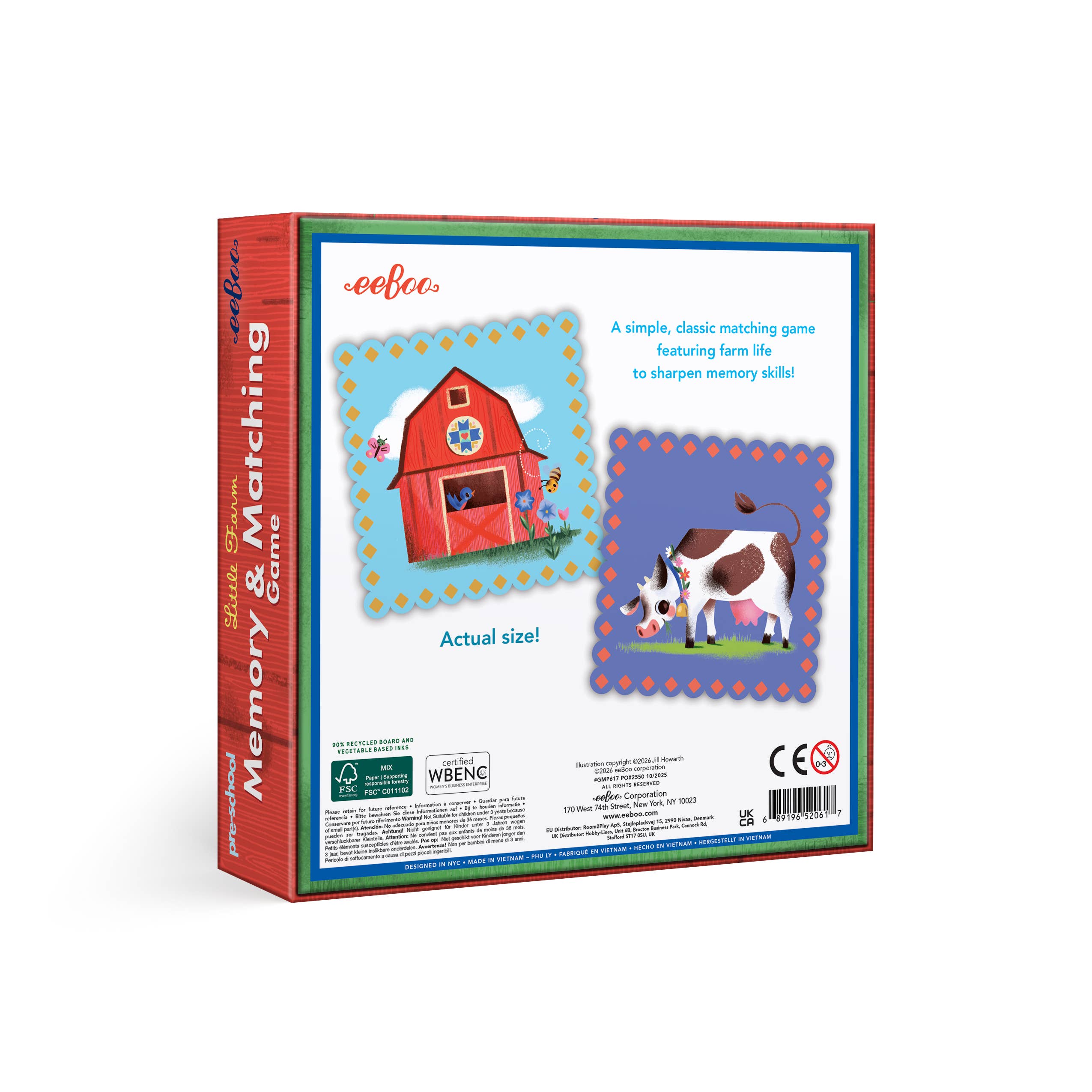 Little Farm Pre-School Matching Game