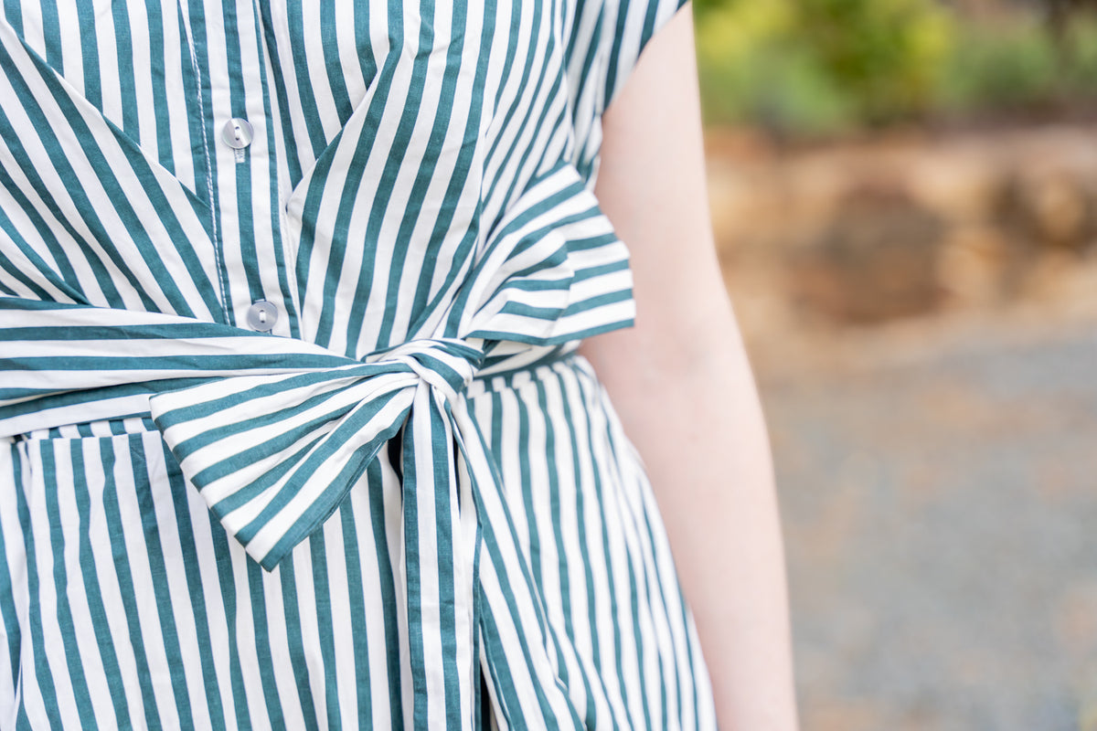 Sabrina Cap Sleeve Midi Dress