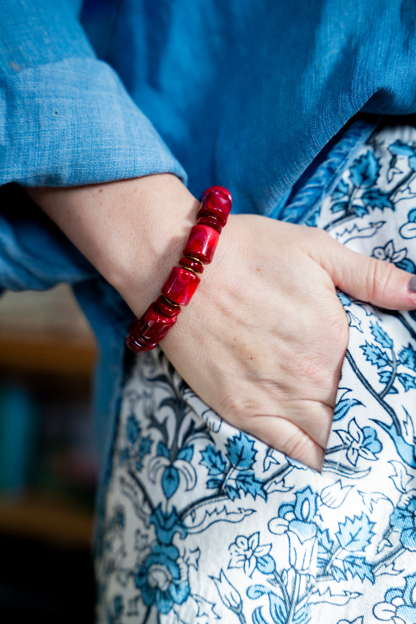 Resin Bead Bracelets