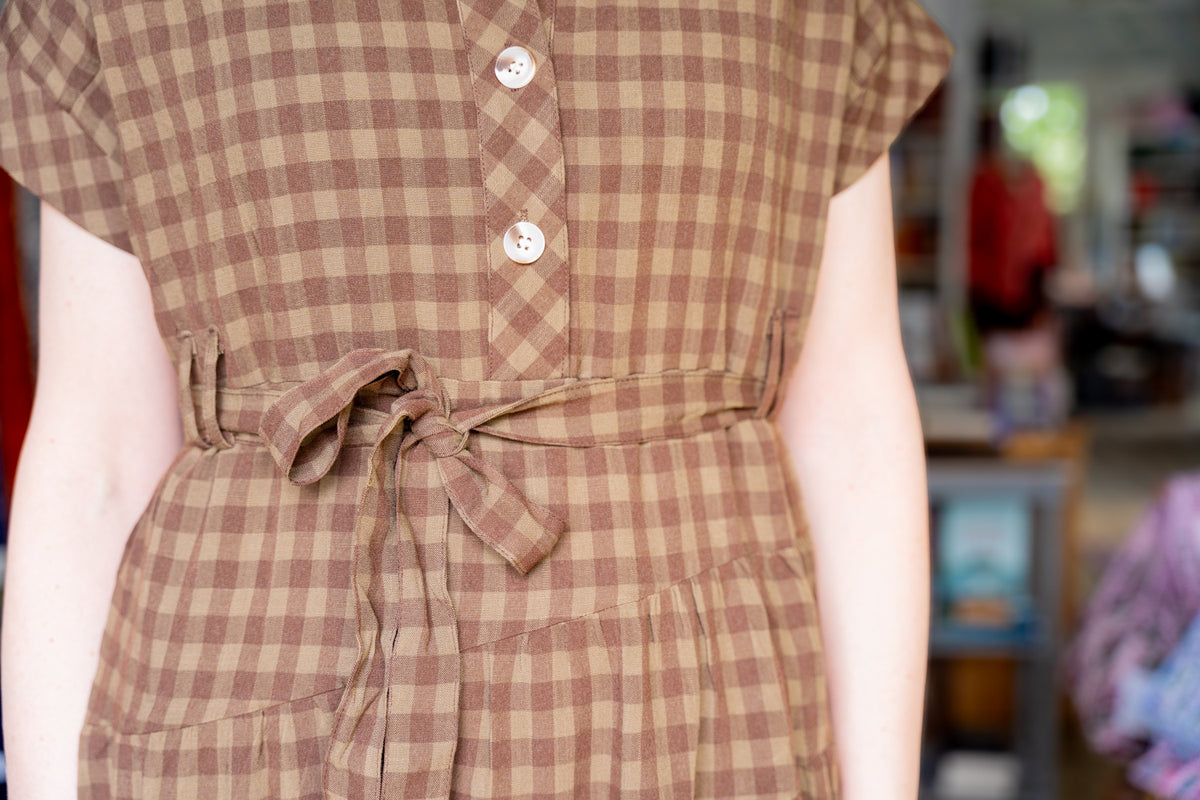 Dark Olive Shirt Dress