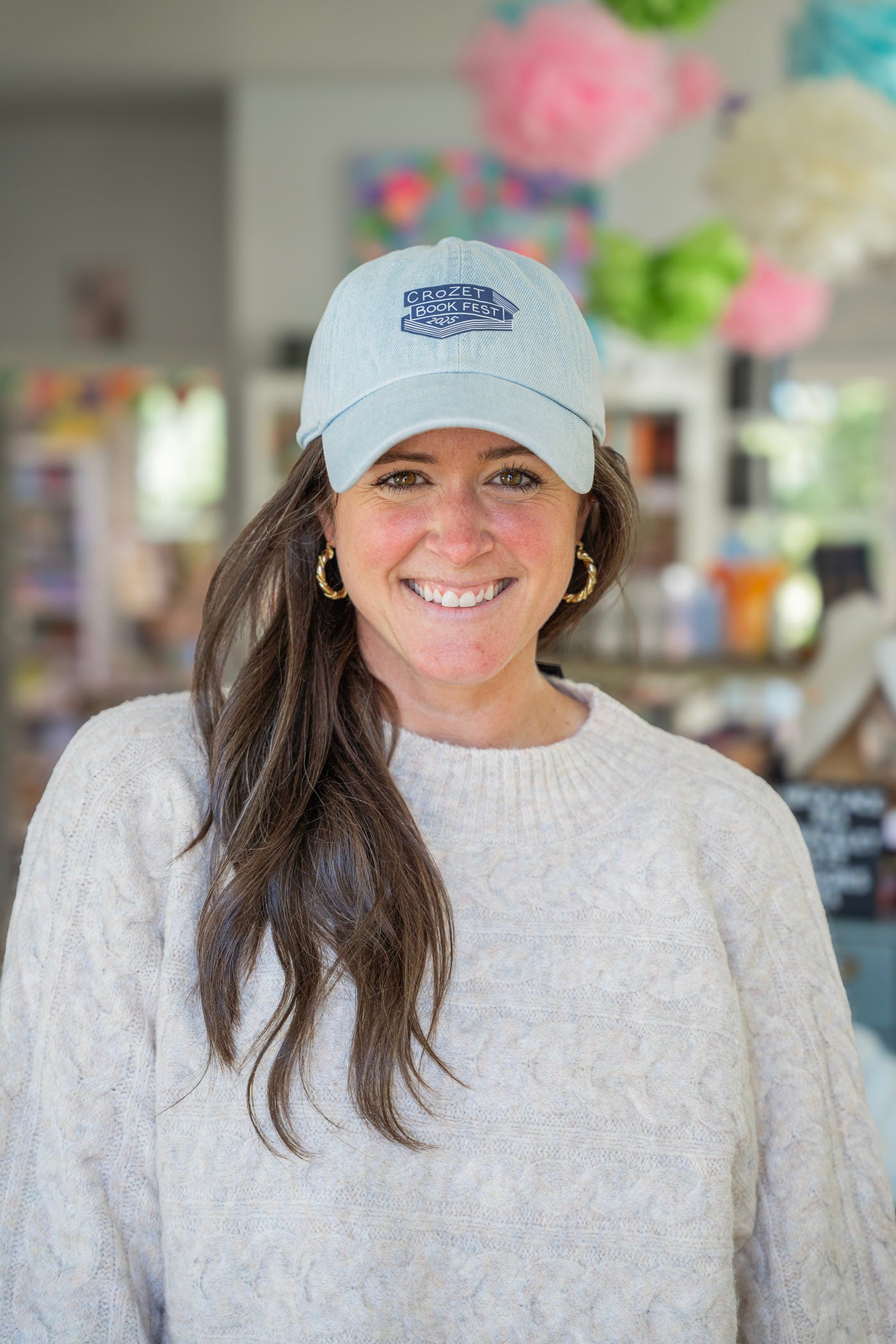 Crozet Book Fest Dad Hat