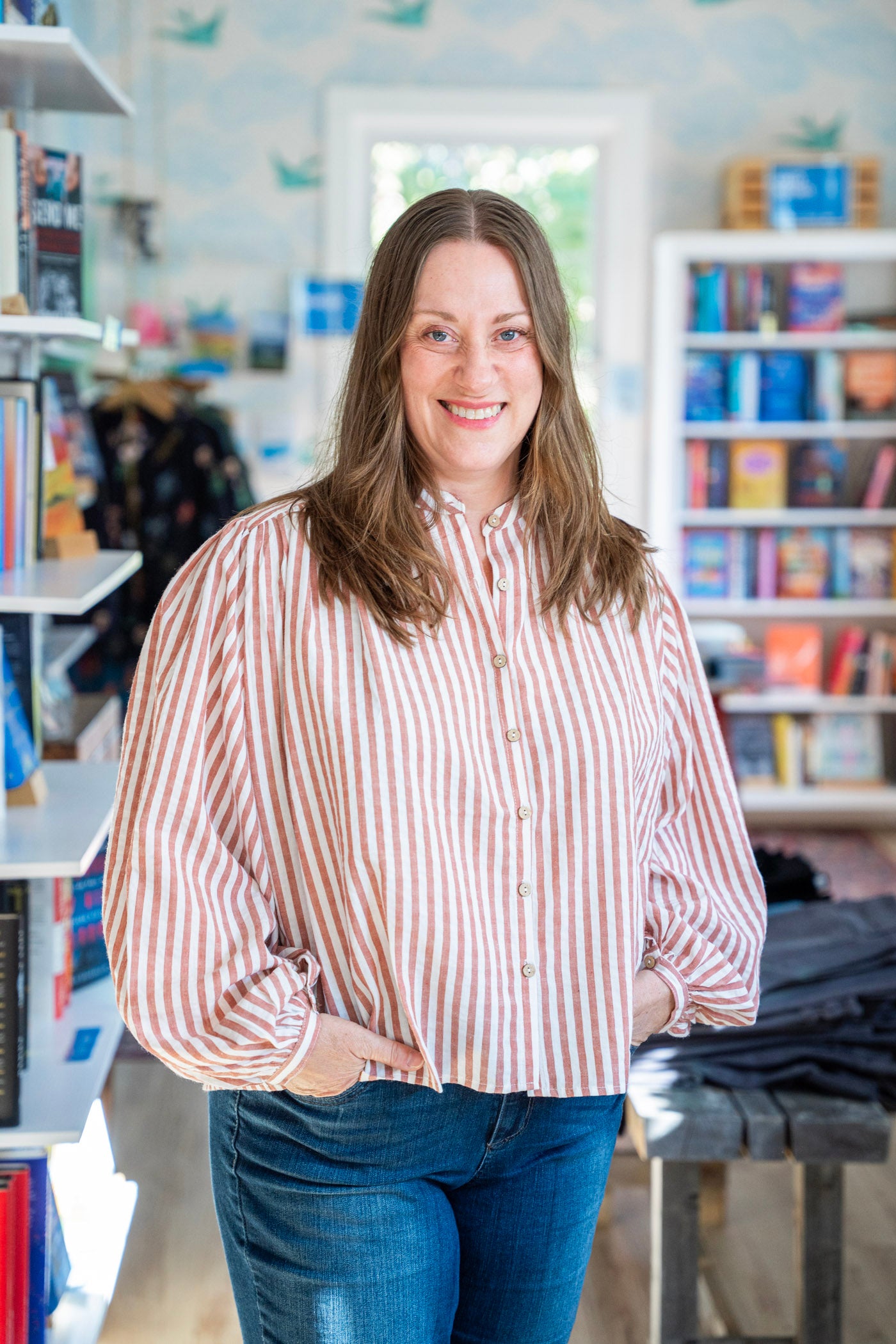 The Seaside Stripe Blouse