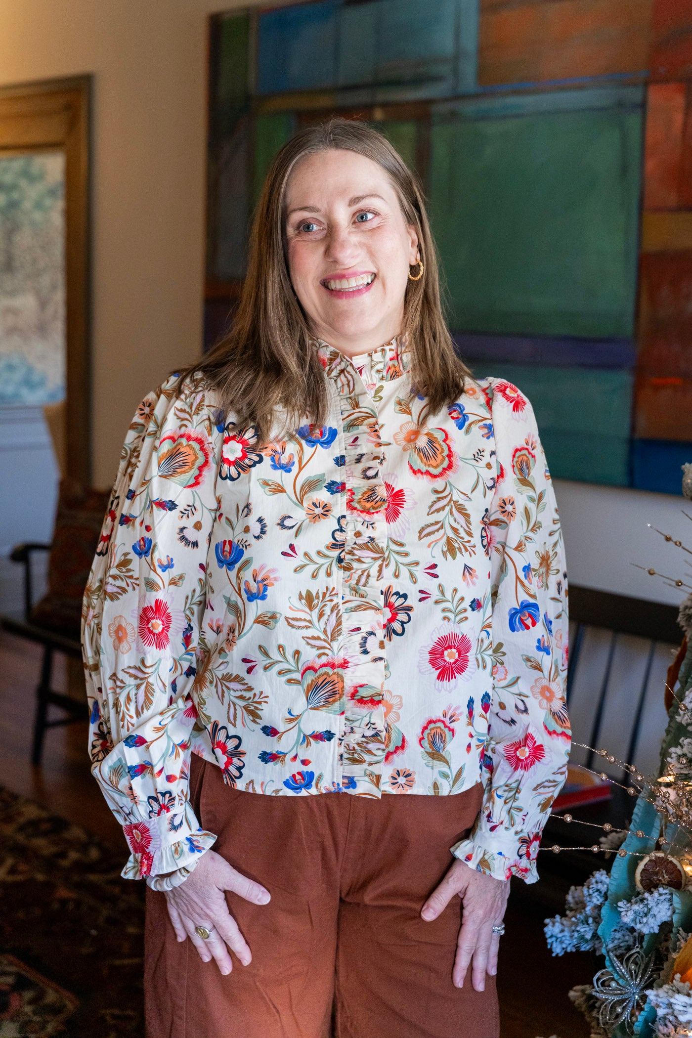 The Winter Meadow Bloom Blouse