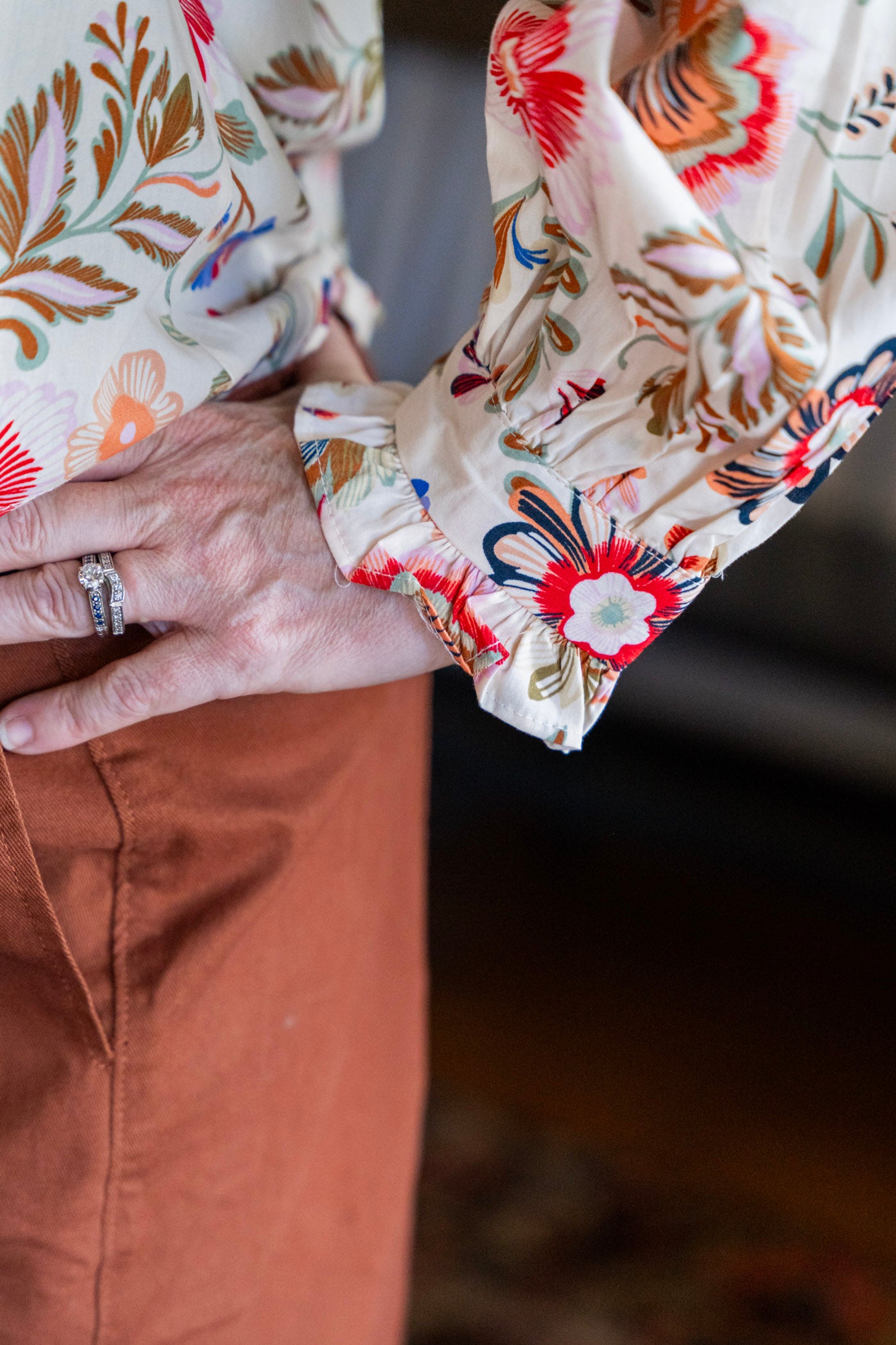 The Winter Meadow Bloom Blouse