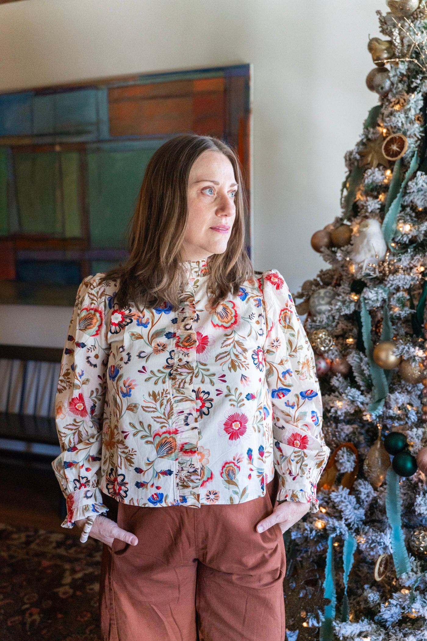 The Winter Meadow Bloom Blouse