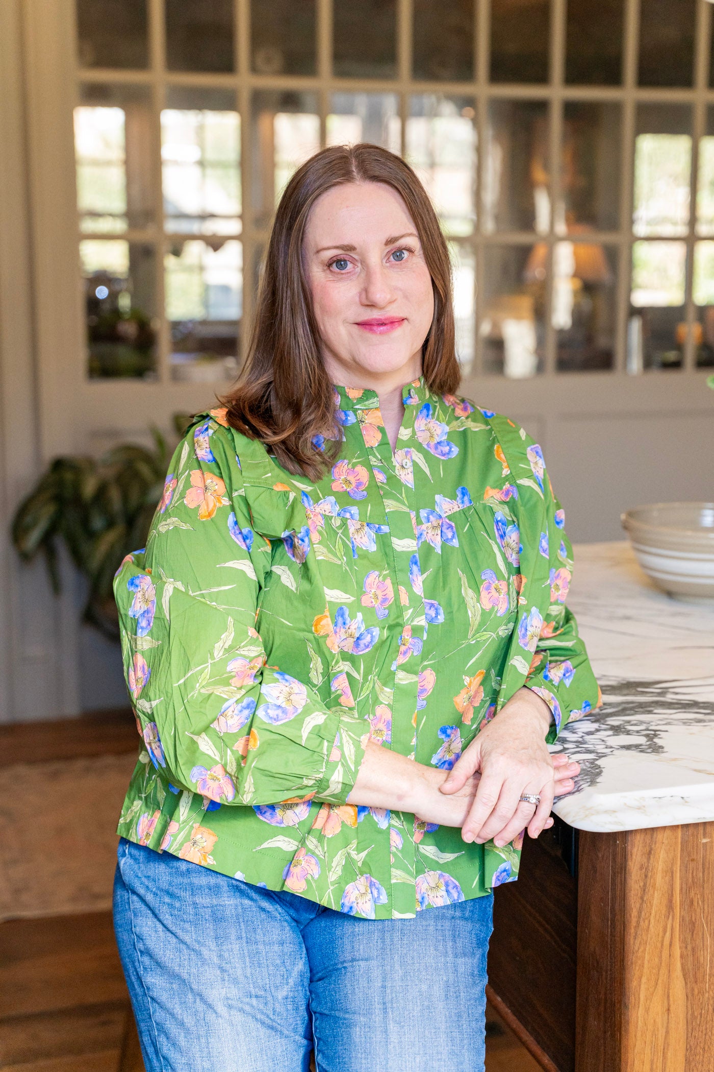 The Evergreen Blossom Top