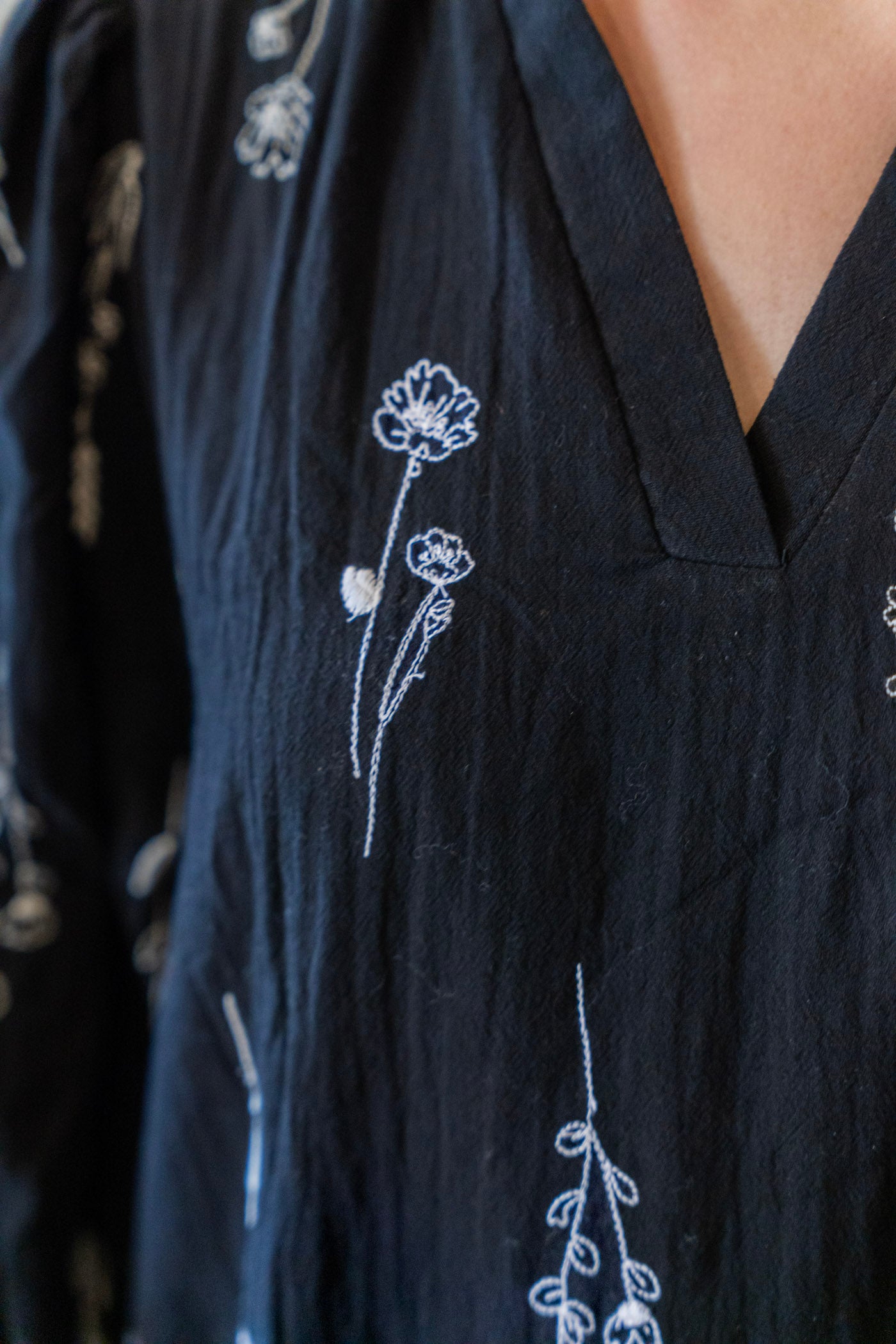 The Midnight Wildflower Dress