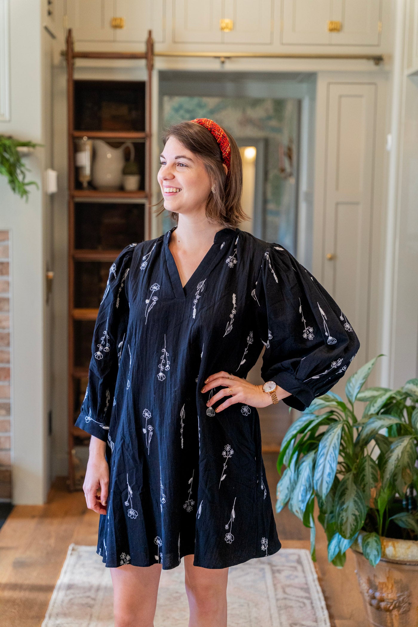 The Midnight Wildflower Dress