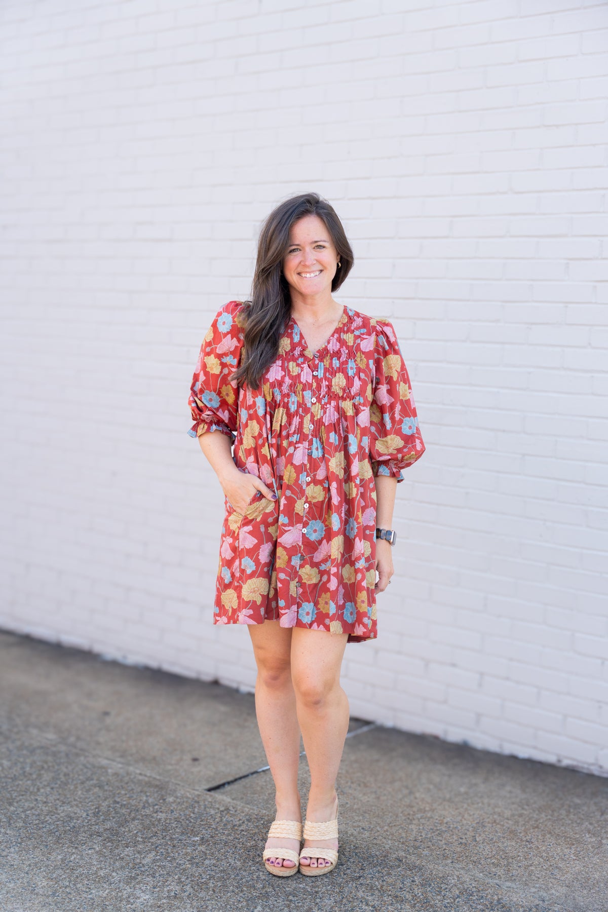 Delilah Floral Mini Dress