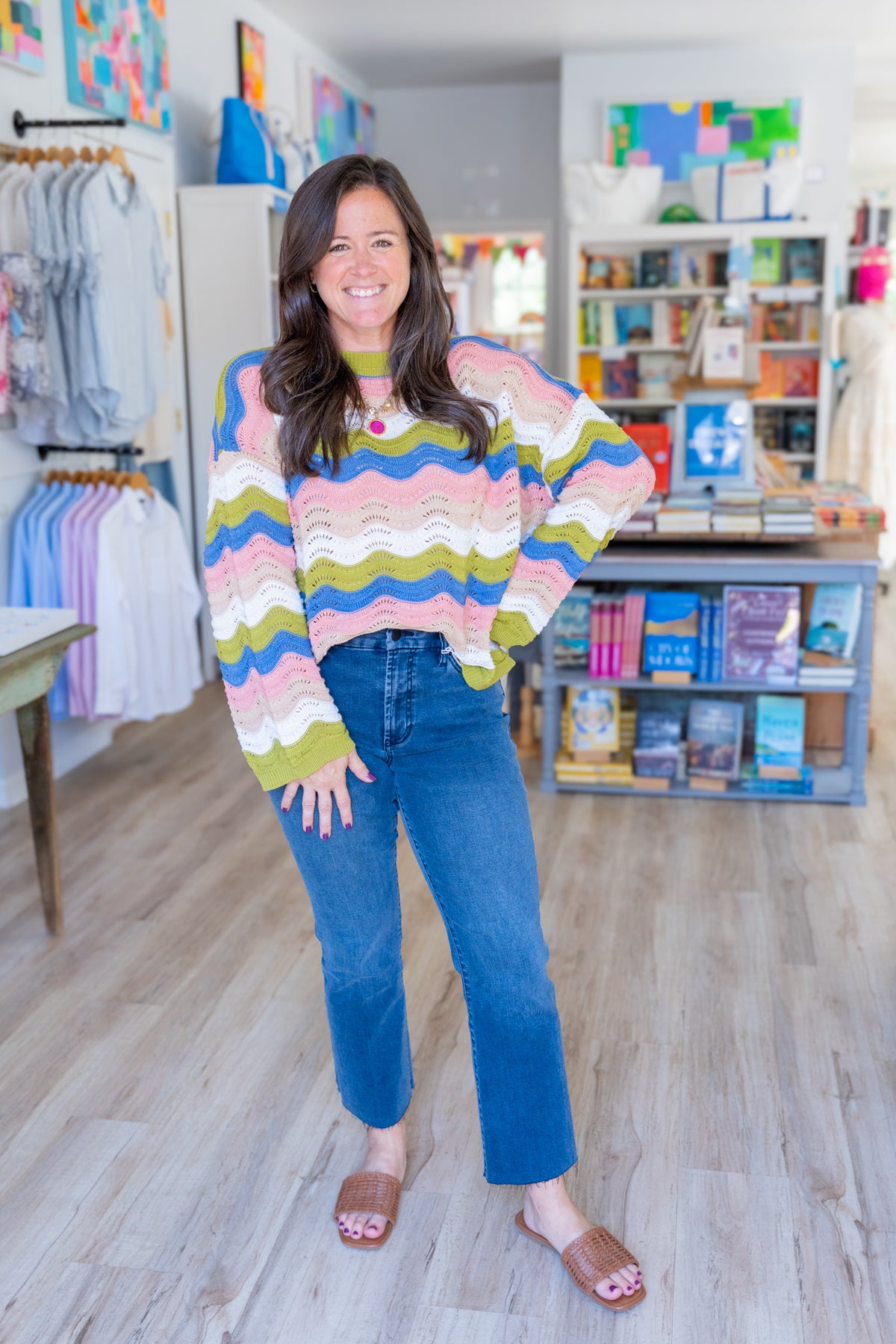 Jeanne Cropped Flares
