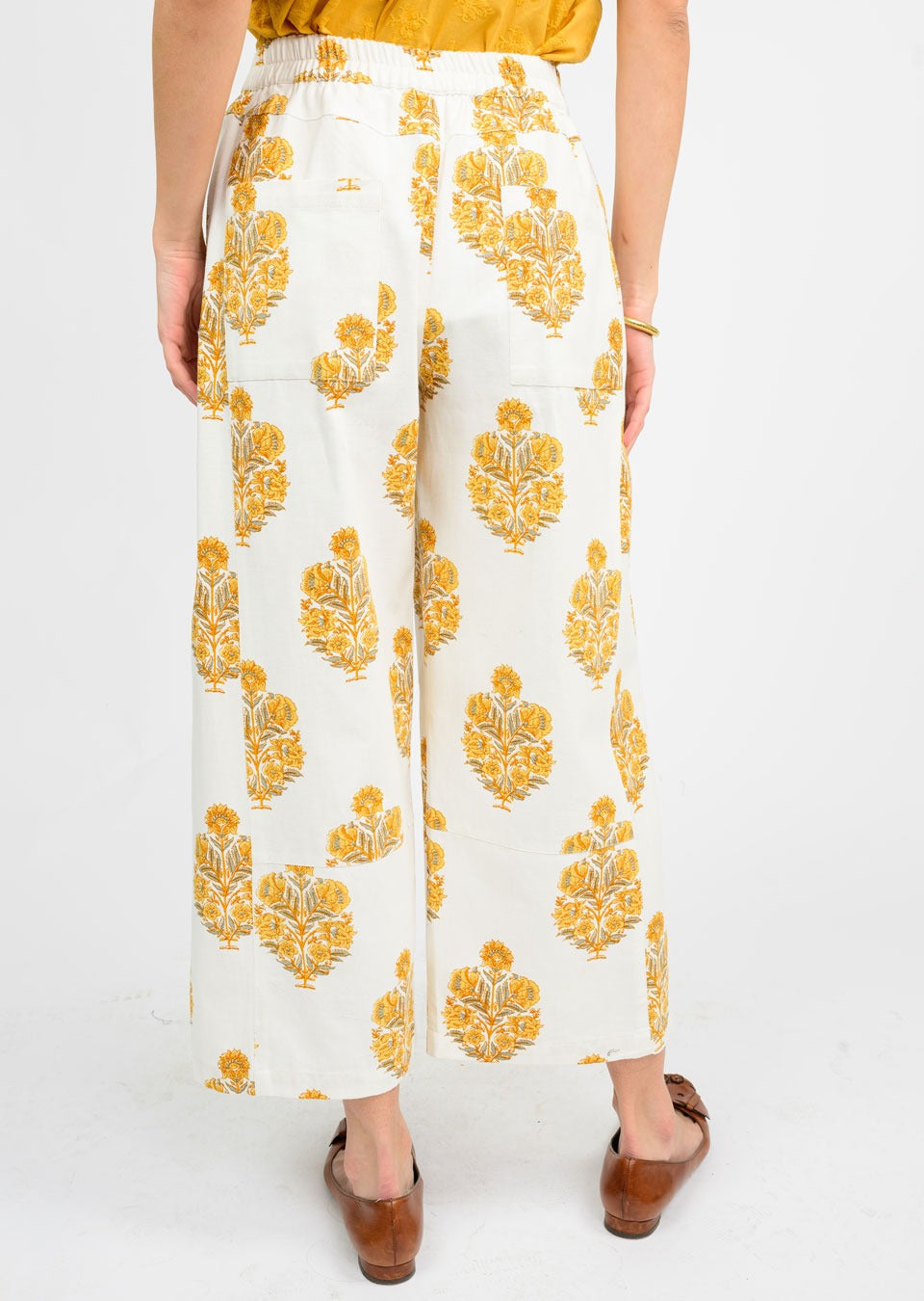The Brynn Block Print Pant