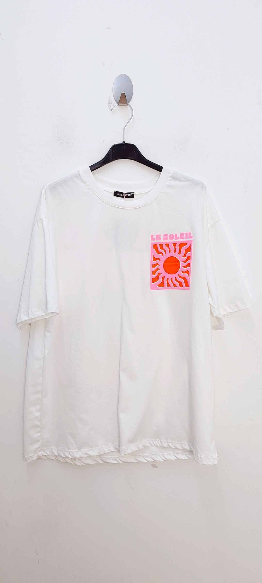 The Sun Oversized Graphic Tee