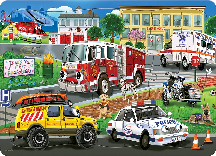 Emergency Response (Tray) 35pc puzzle