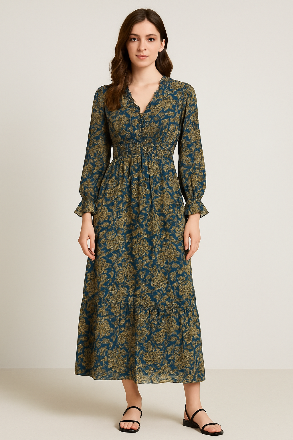 The Woodlands Tapestry Maxi Dress