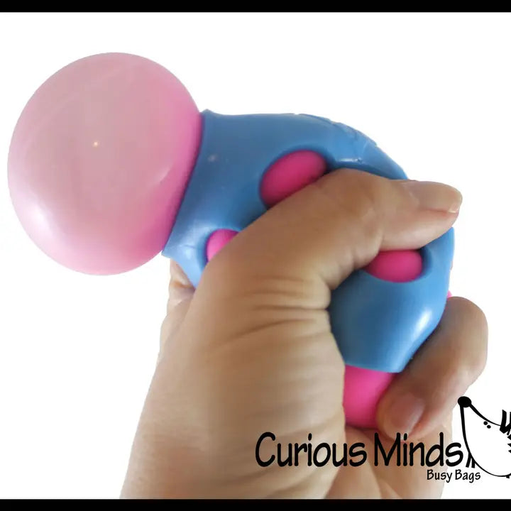 1 Mushroom Nee Doh Soft Squeeze Stress Ball
