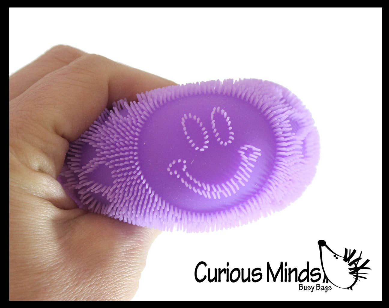1 NeeDoh Fuzzball FLOWER POWER Soft Doh Filled Stretch Ball